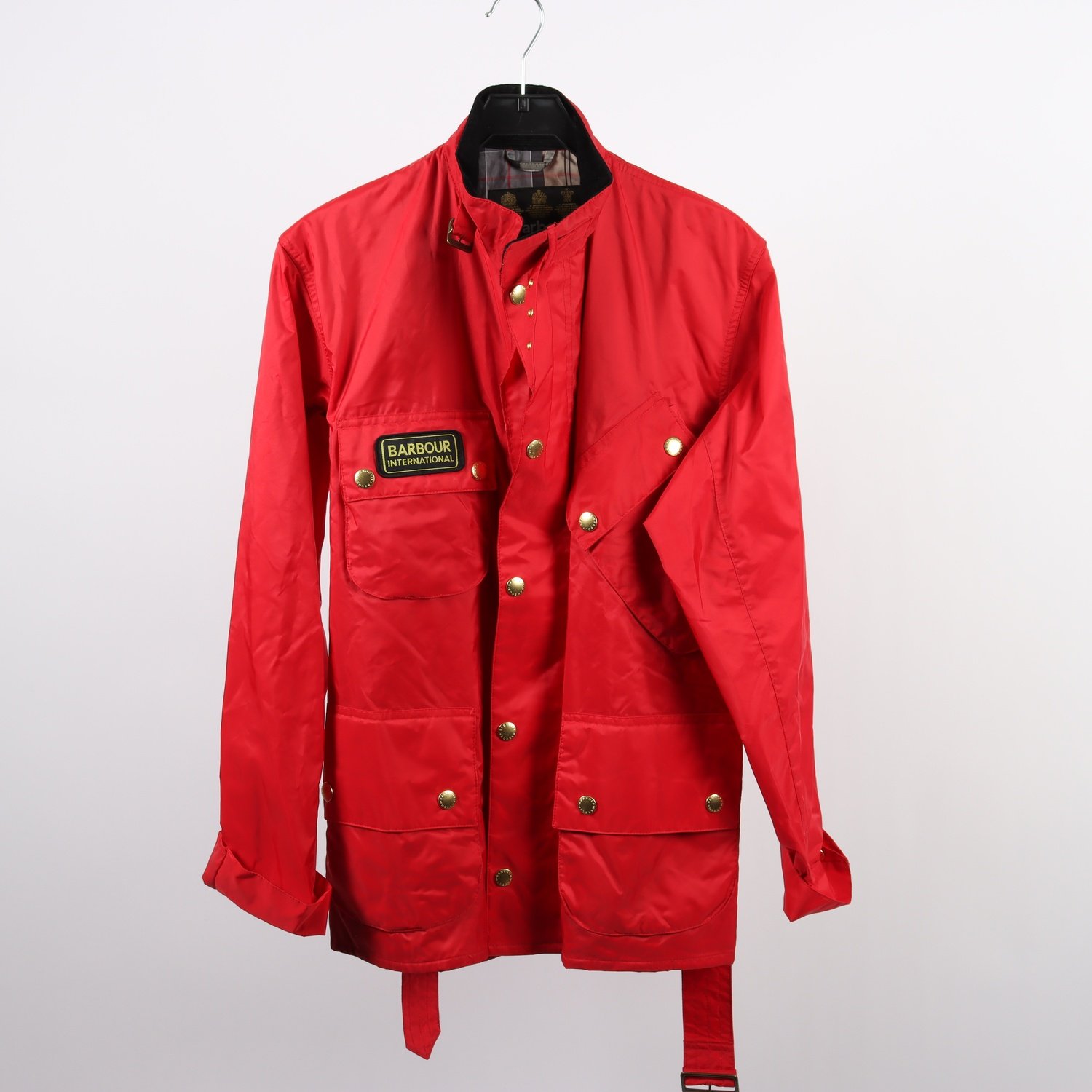 Jacka, barbour, röd, stl. M