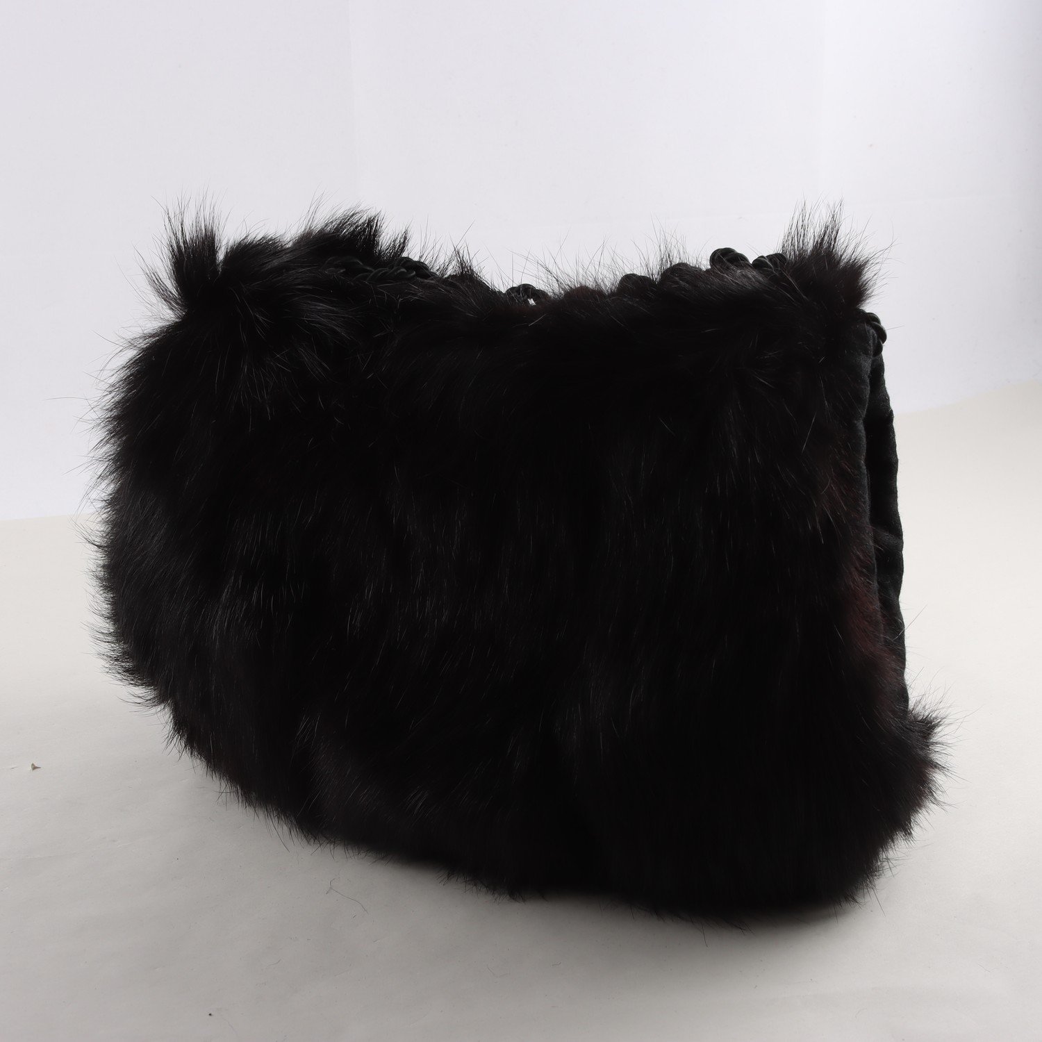 Handmuff, Okänd, svart