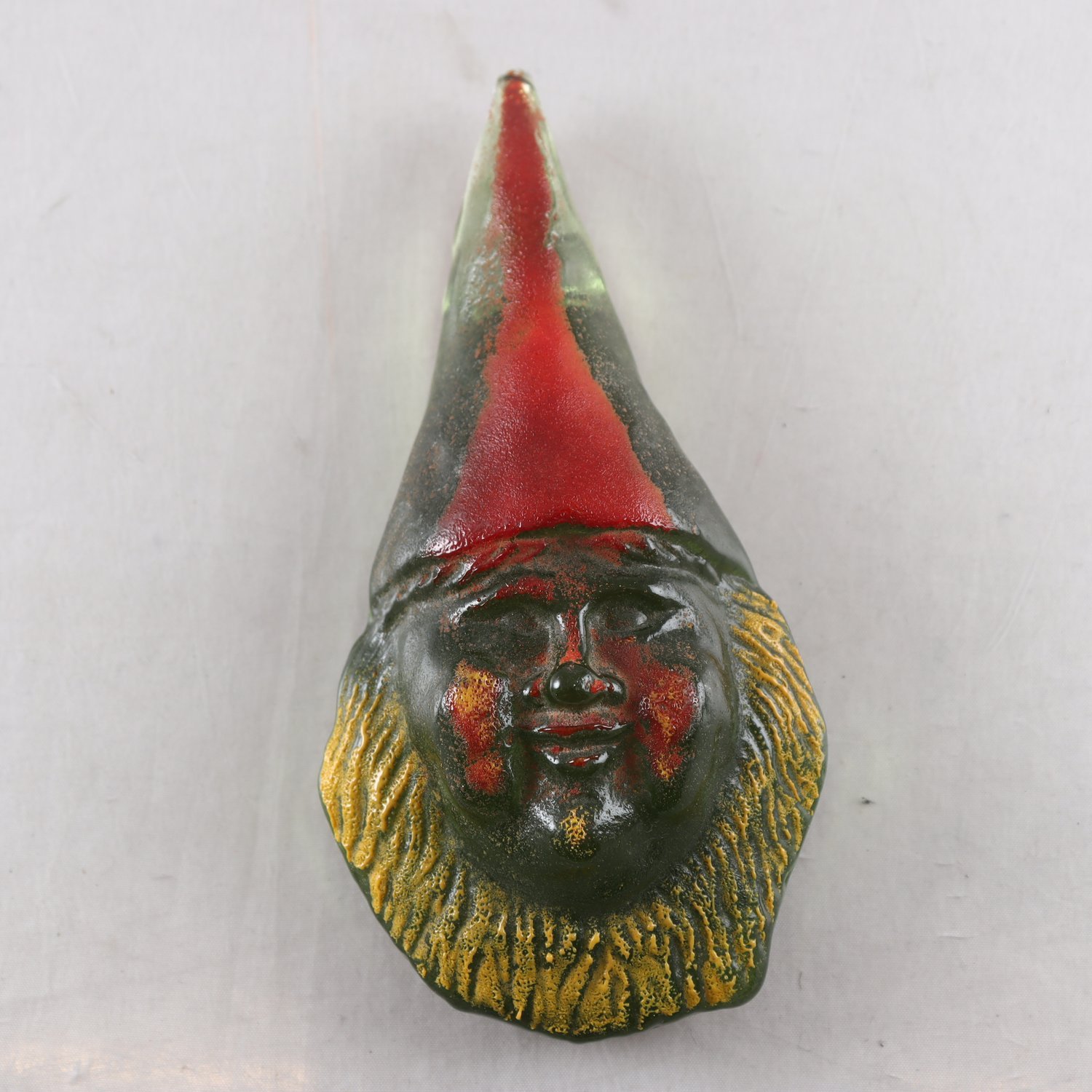 Figurin, tomte i glas, Kjell Engman, Kosta Boda