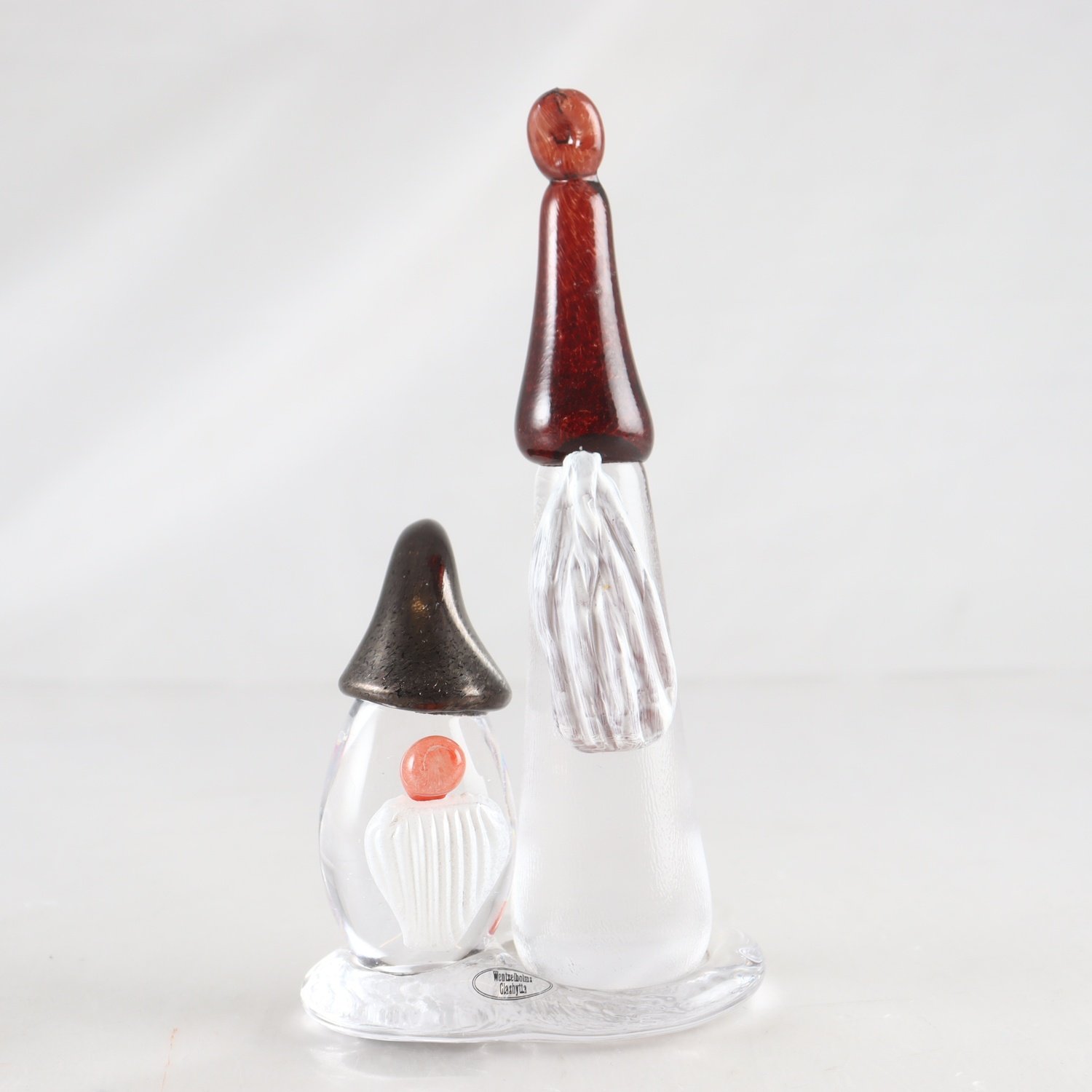 Figuriner, tomtar i glas, Wentzelholms Glashytta