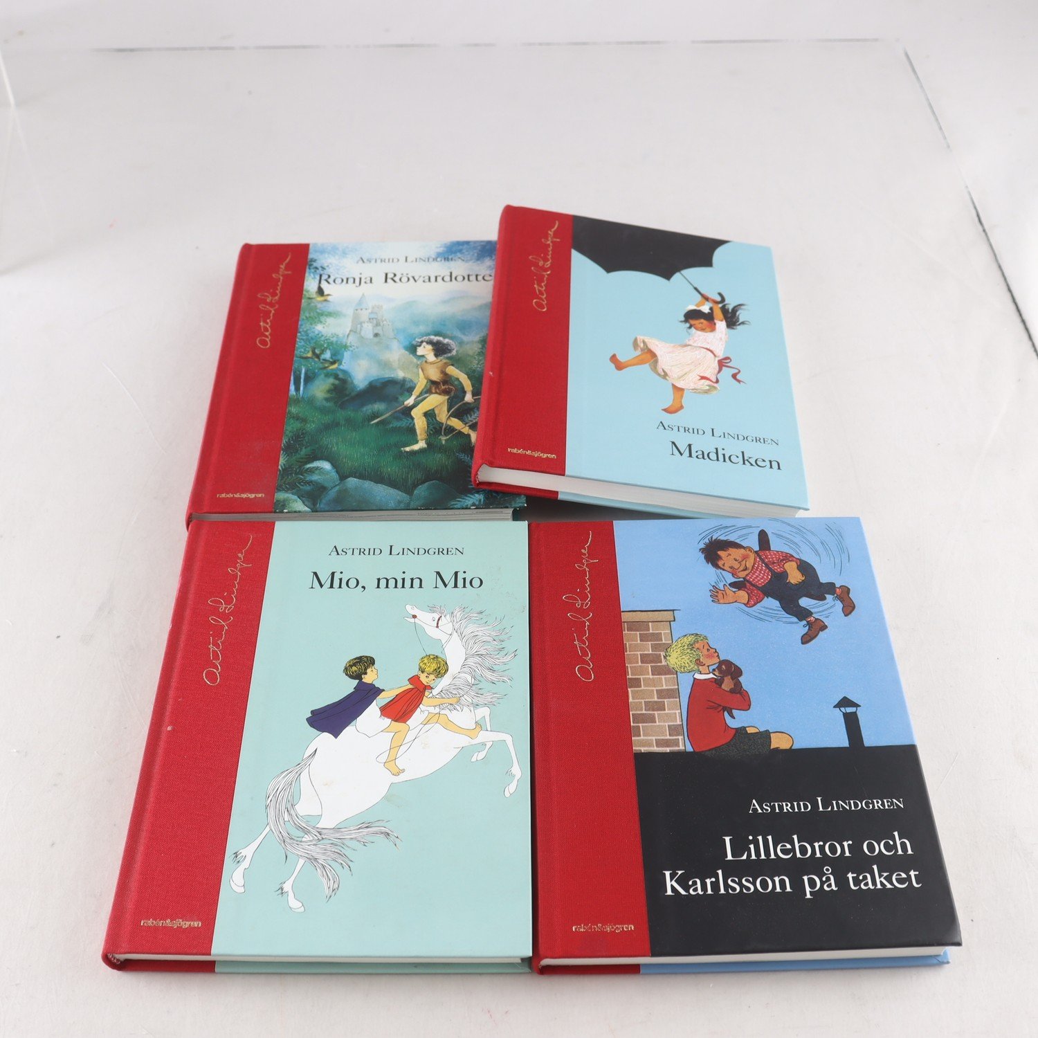 Astrid Lindgren, bokpaket med 4 volymer