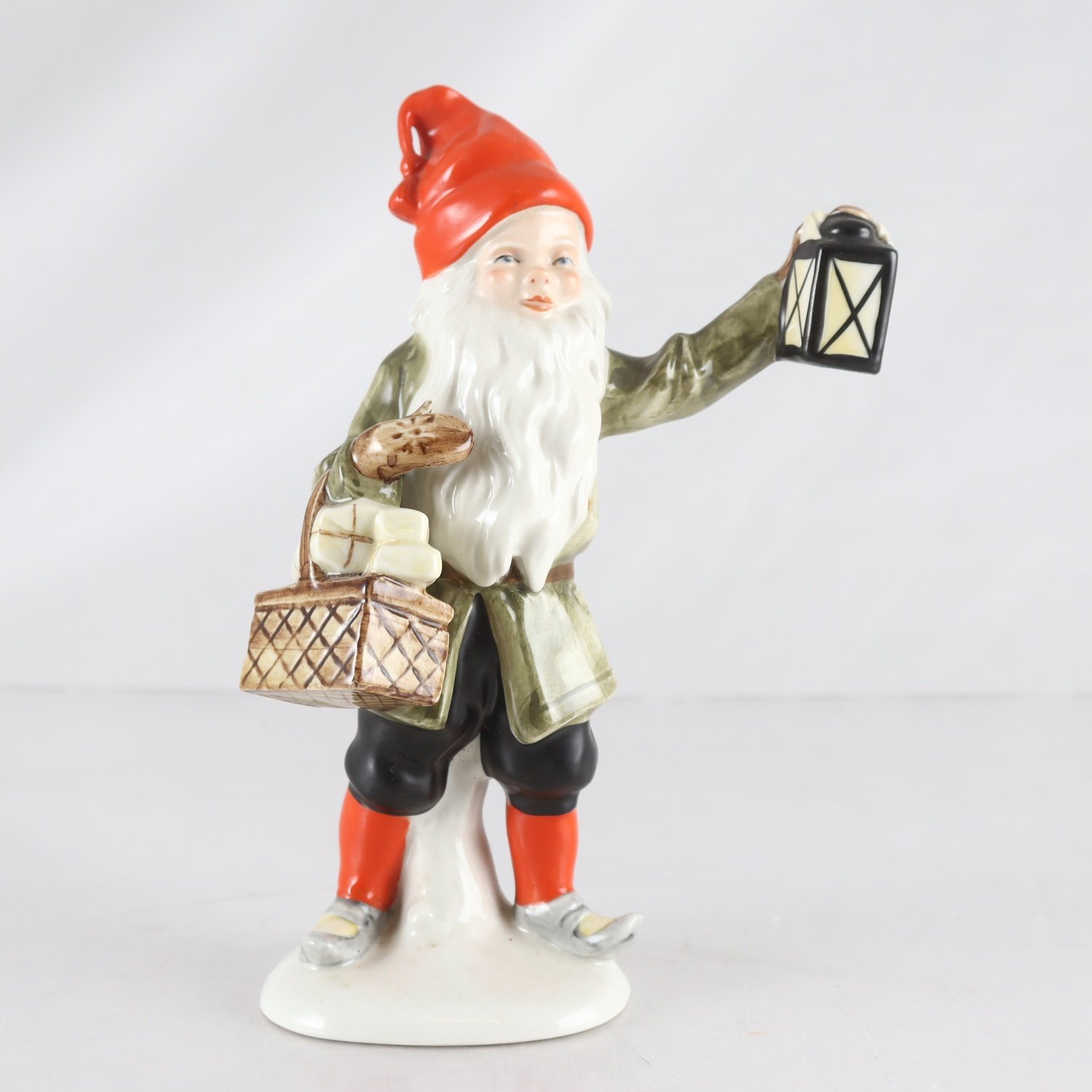 Figurin, tomte, Jenny Nyström, Kalmar Läns Museum