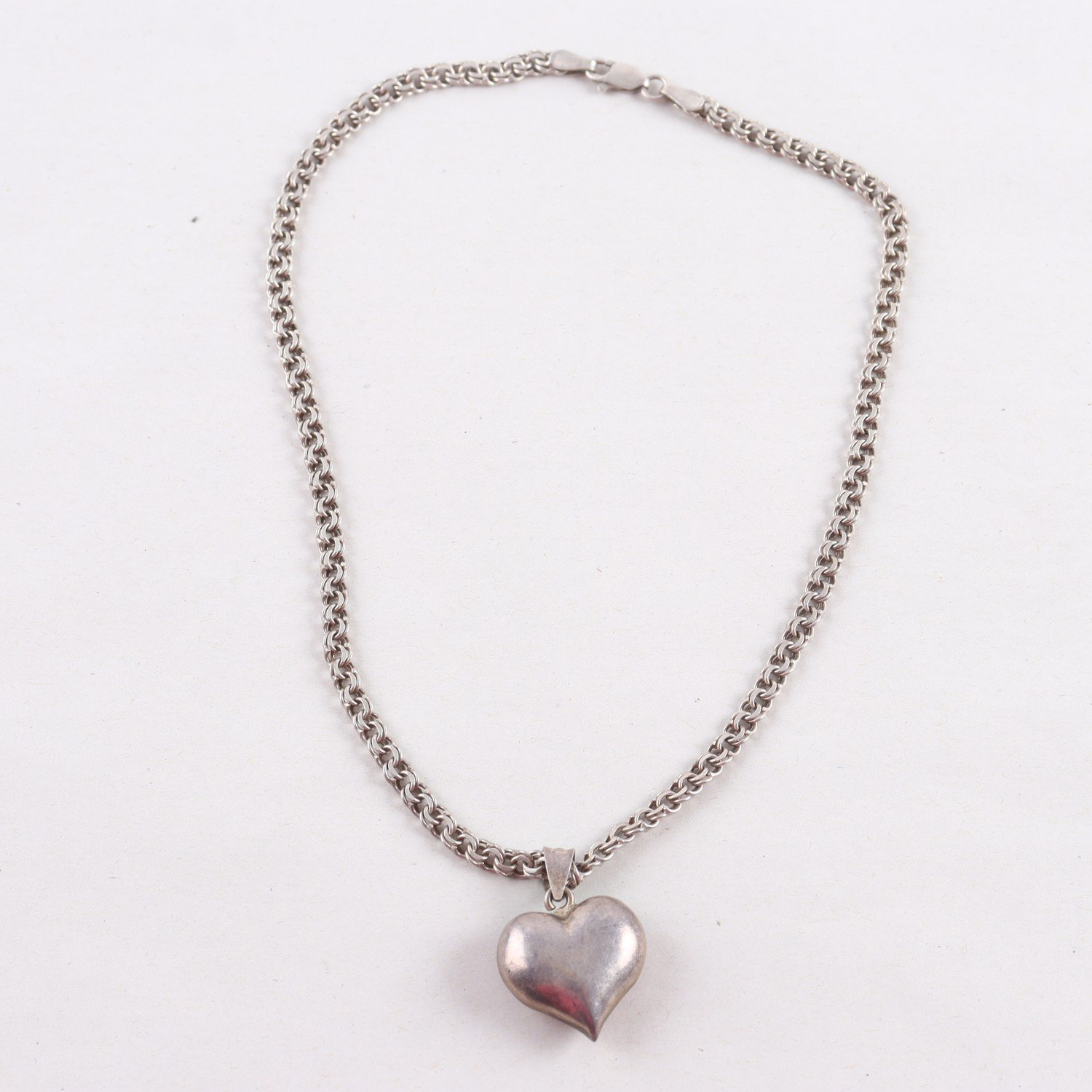 Halsband Bismarck & Hänge, Silver, Vikt: 16,6g