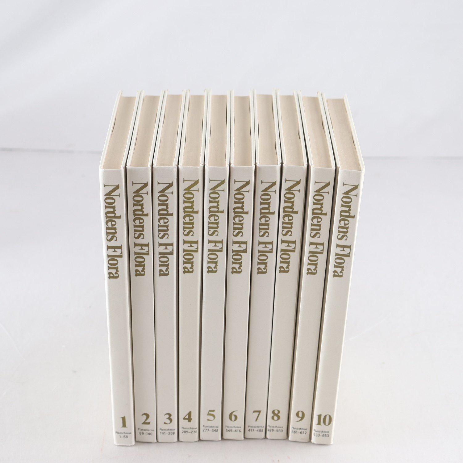 C.A.M. Lindman, Nordens flora, Vol. 1-10. Samfraktas ej.