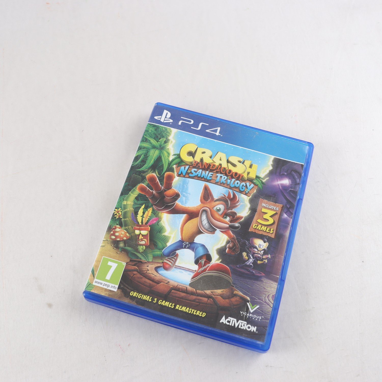Spel Crash Bandicoot N Sane Trilogy, PlayStation 4