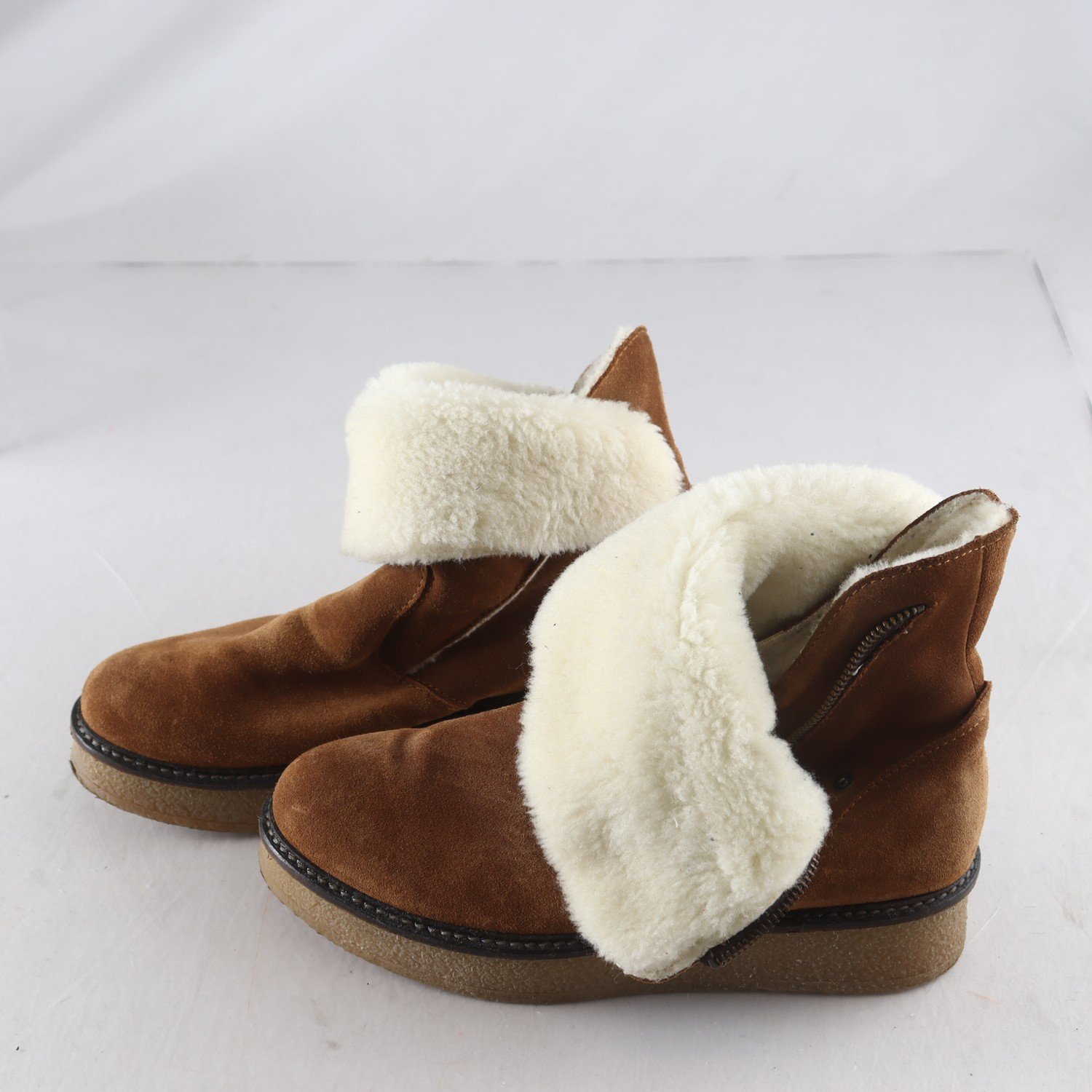 Fodrade boots, Shepherd, läder, stl. 39