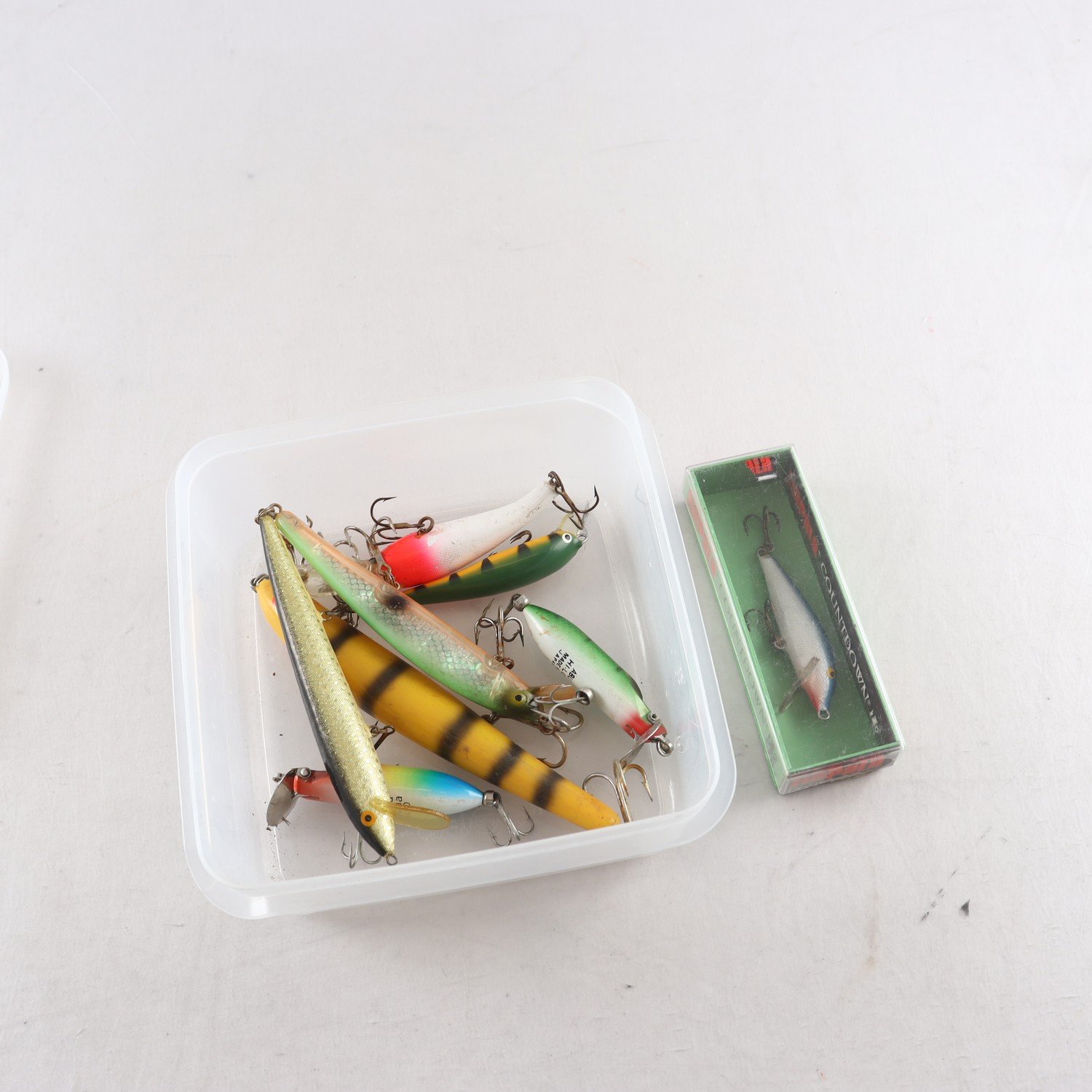 Fiskedrag, Märkeswobbler, blandat.