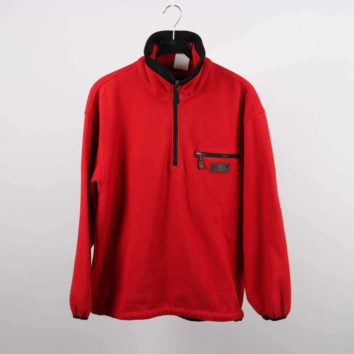 Fleecetröja, Fjällräven, röd, stl. S