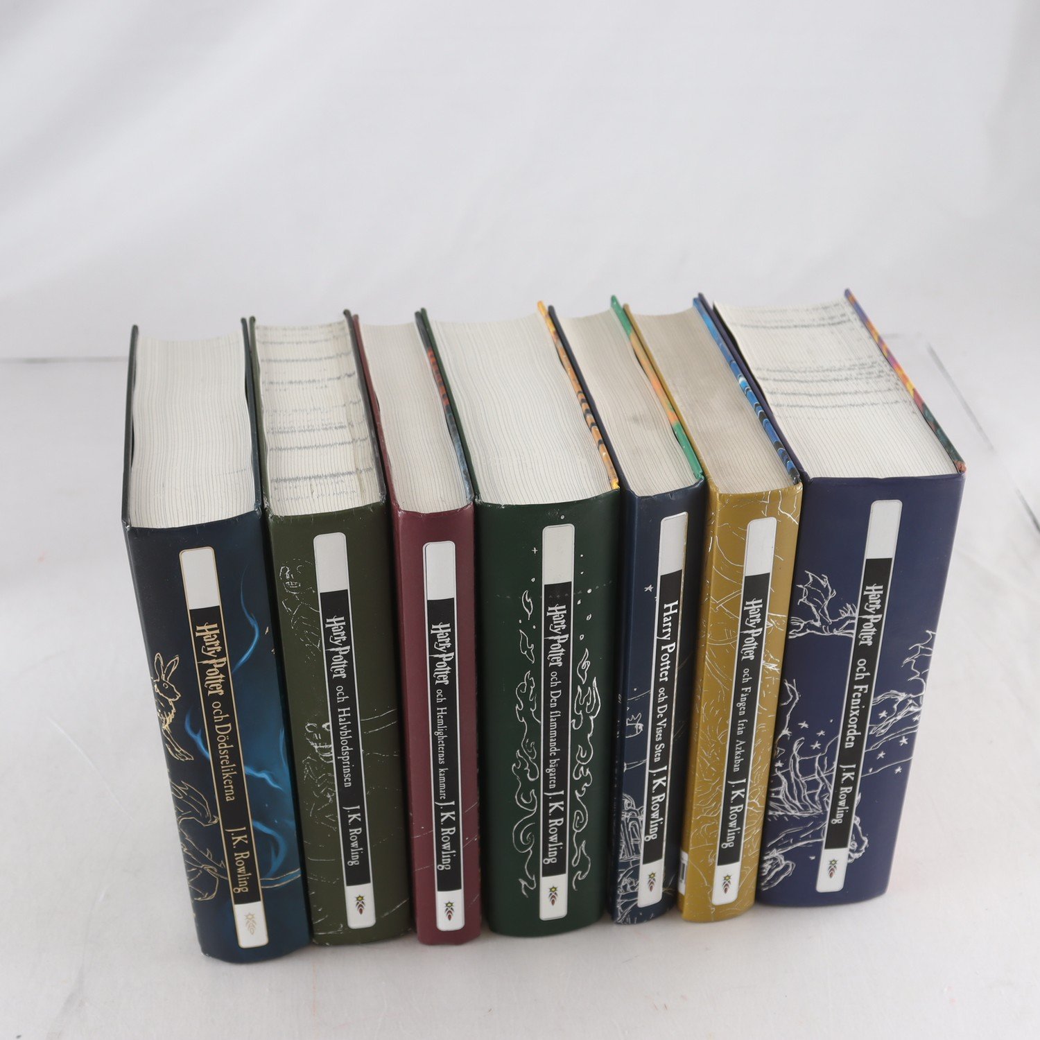J.K. Rowling, Harry Potter, Vol. 1-7. Samfraktas ej.