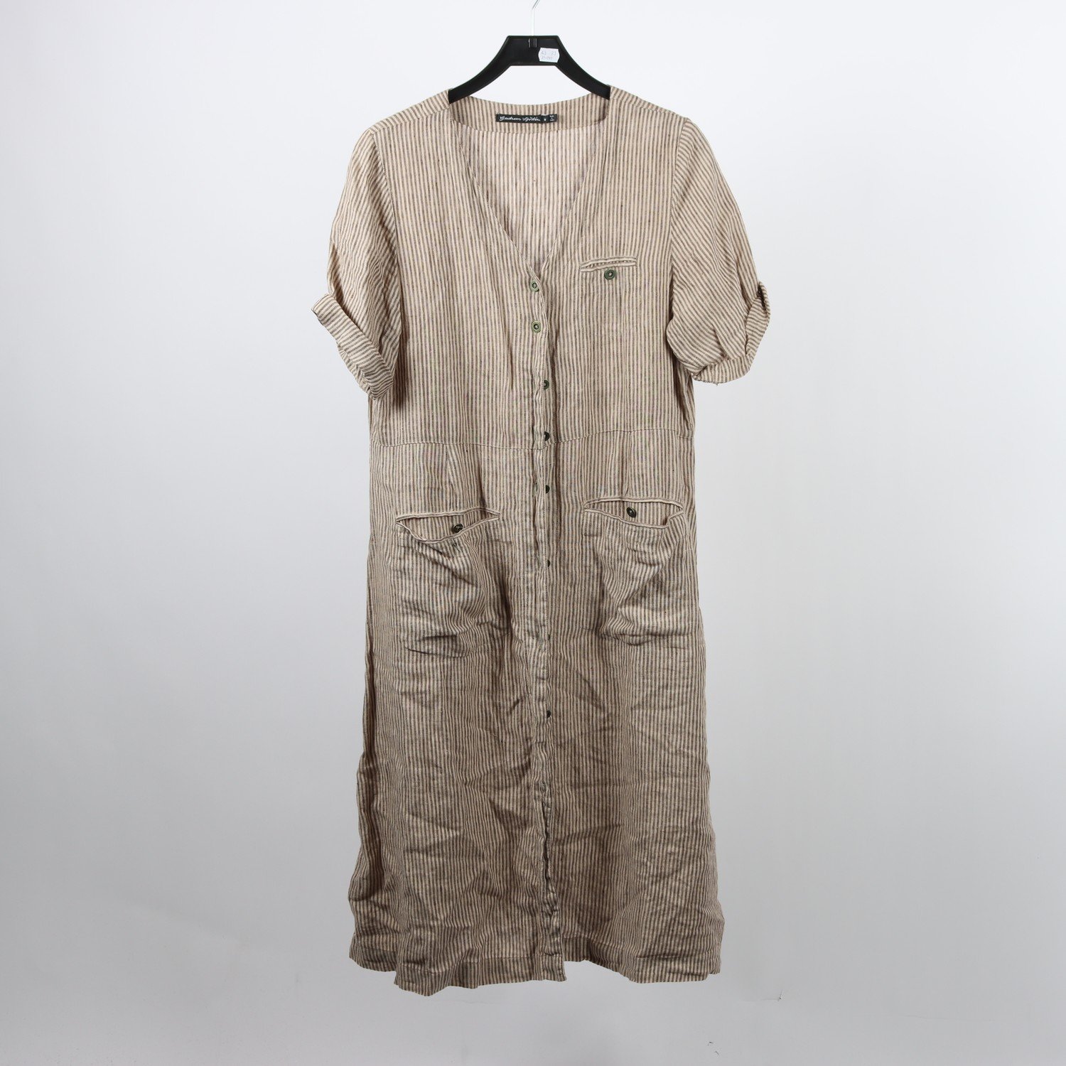 Klänning, Gudrun Sjödén, 100% lin, stl. M