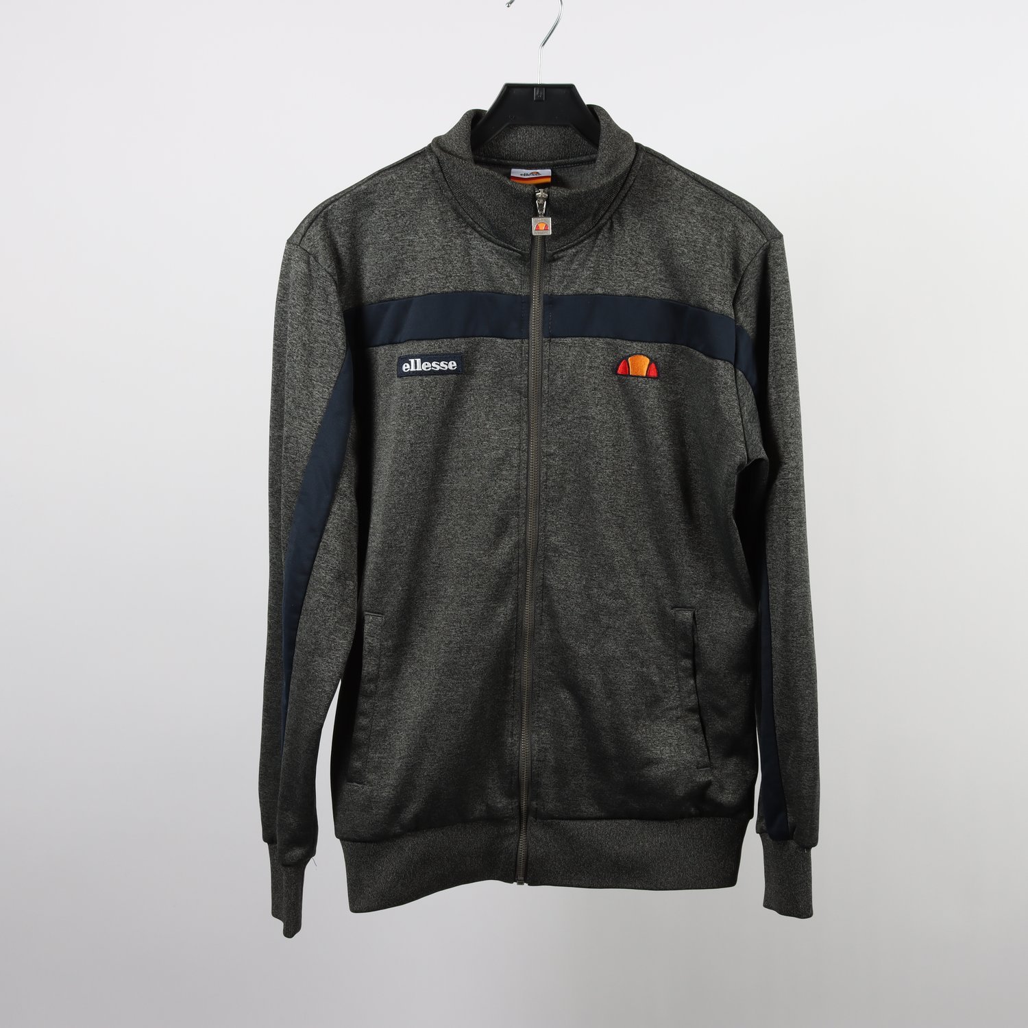 Zip hoodie, ellesse, grå/blå, stl. S