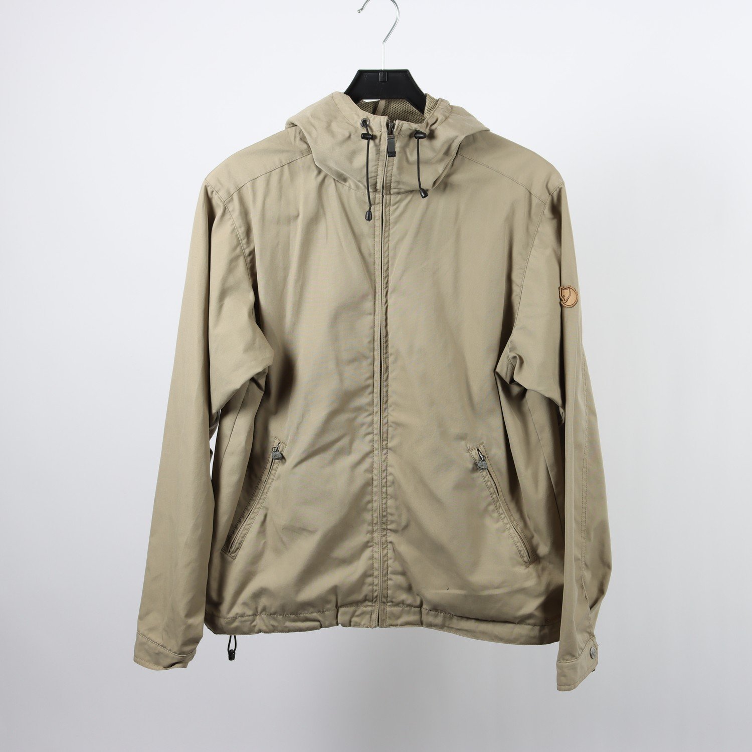 Friluftsjacka, Fjällräven, beige, stl. S