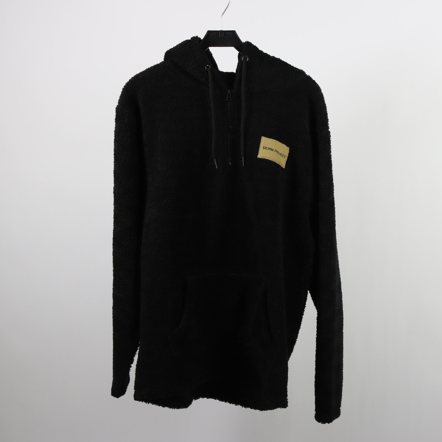 Teddyhoodie, Denim Project, svart. stl. XXL