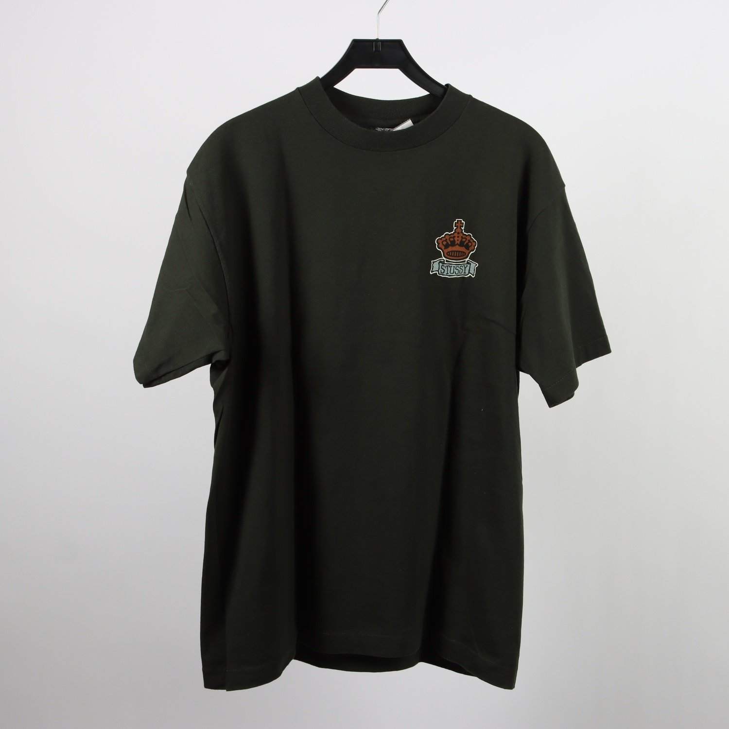 T-shirt, Stussy, grön, stl. XL