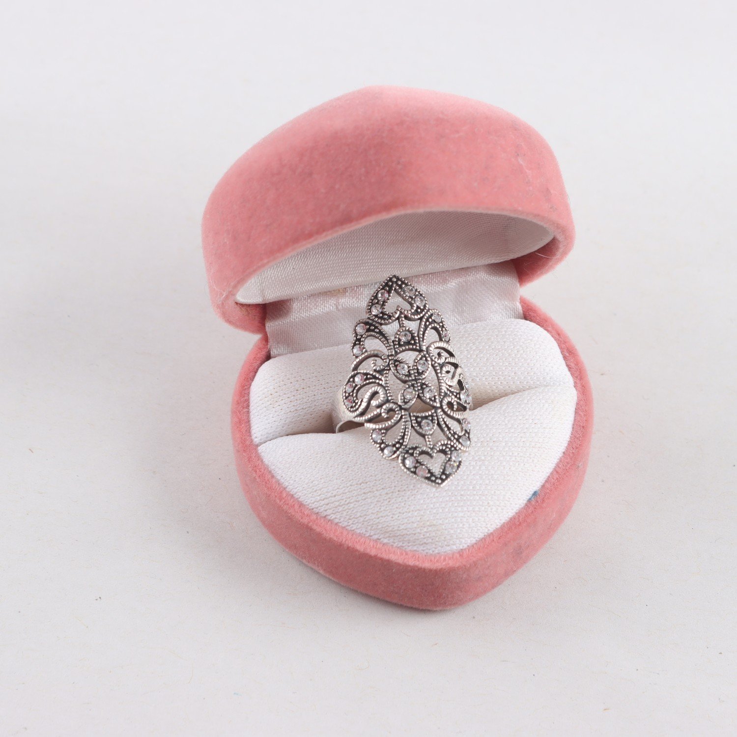 Ring, silver 925, stenar, brv: 4g