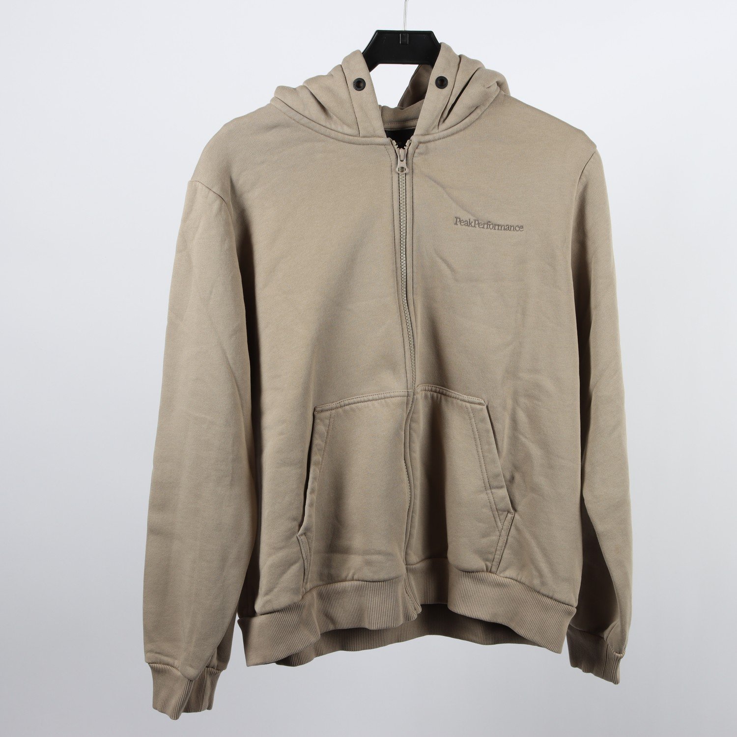 Ziphoodie, Peak Performance, beige, stl. M