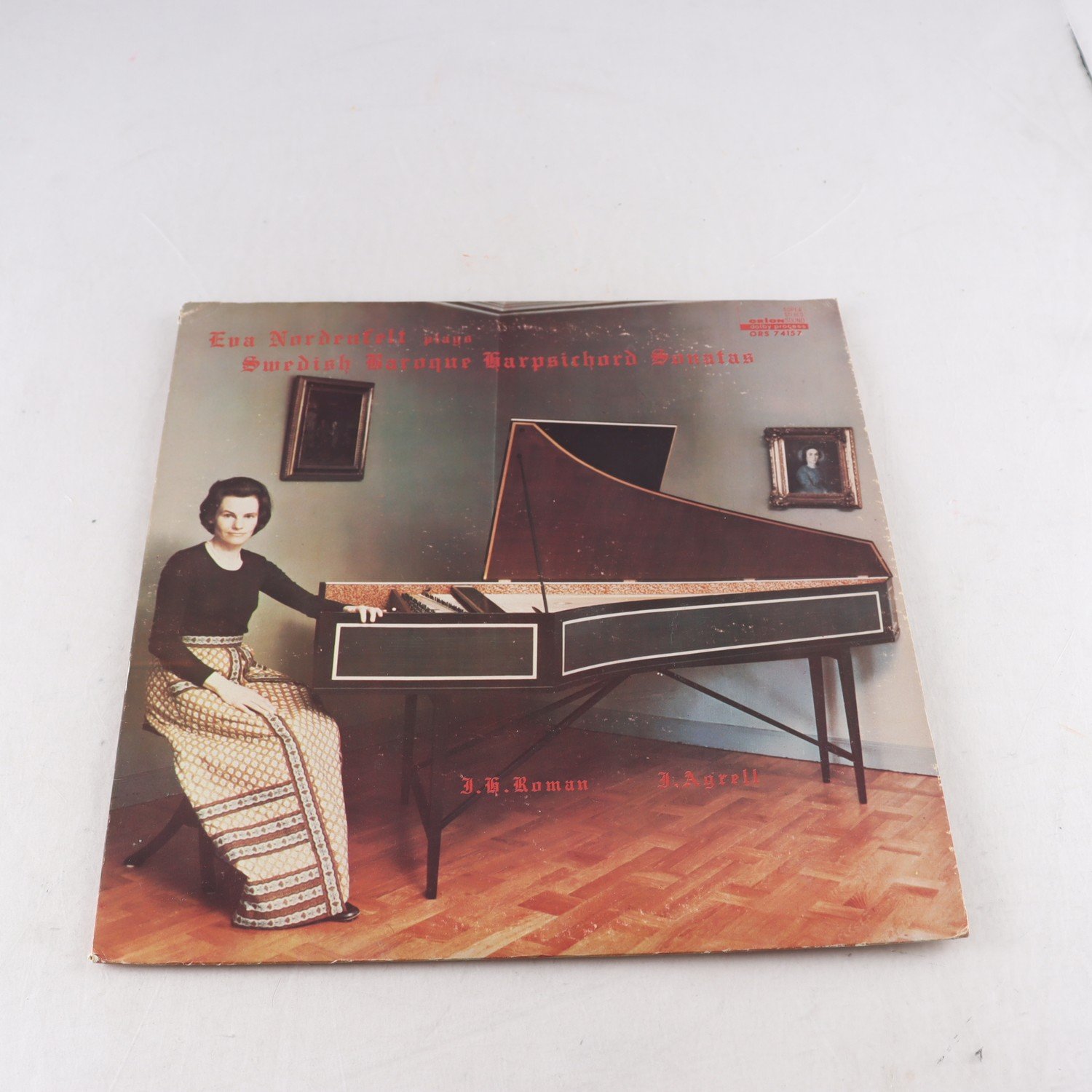 LP Eva Nordenfelt, Plays Swedish Baroque Harpsichord Sonatas