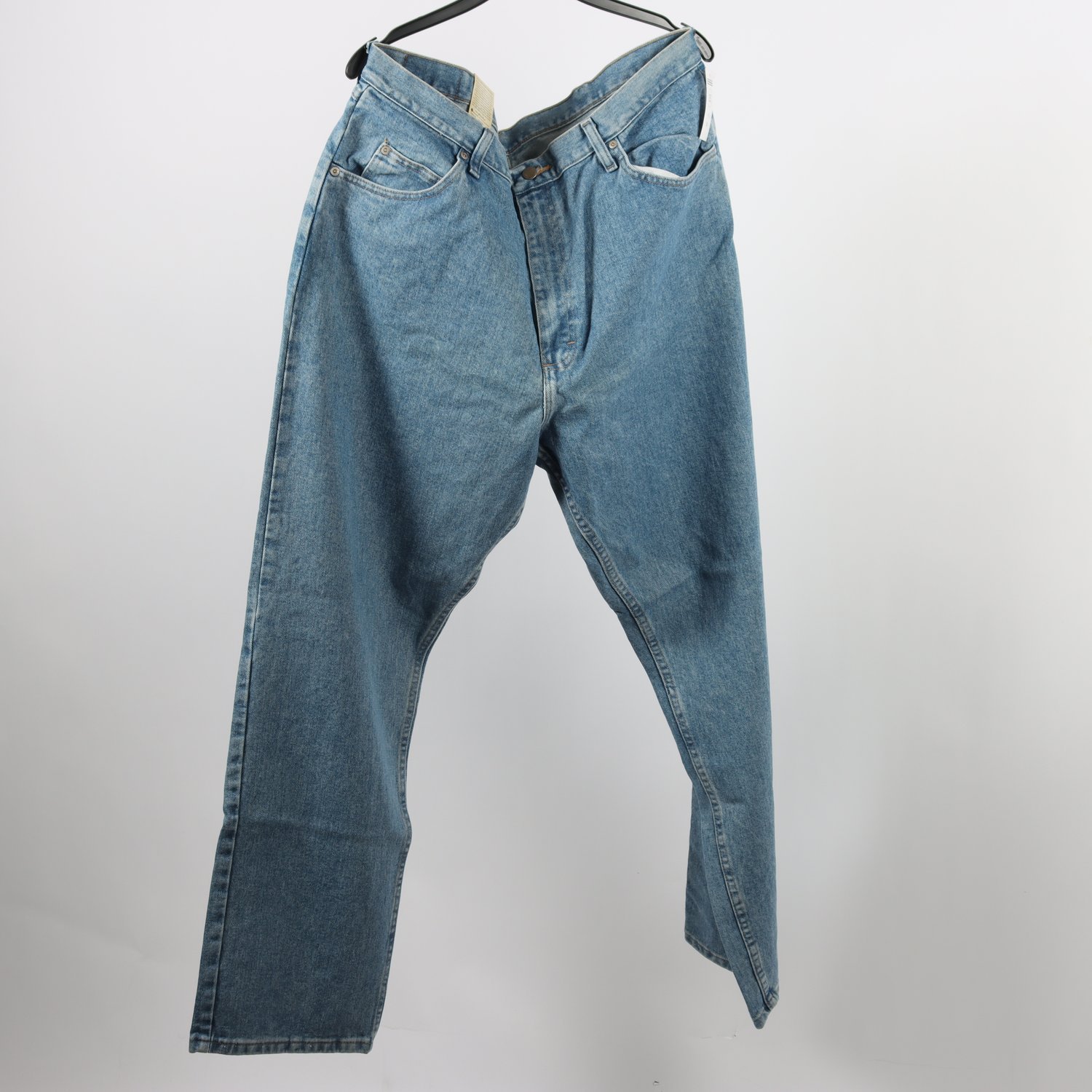 Jeans, Wrangler, relaxed fit, blå, stl. 40/32