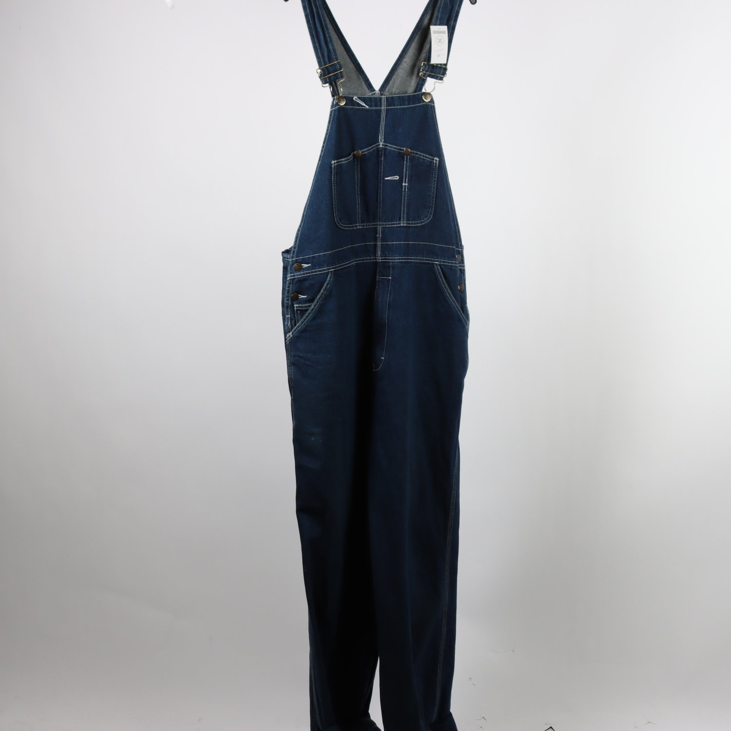 Hängselbyxor, Real Workwear, blå, stl. ca. XL