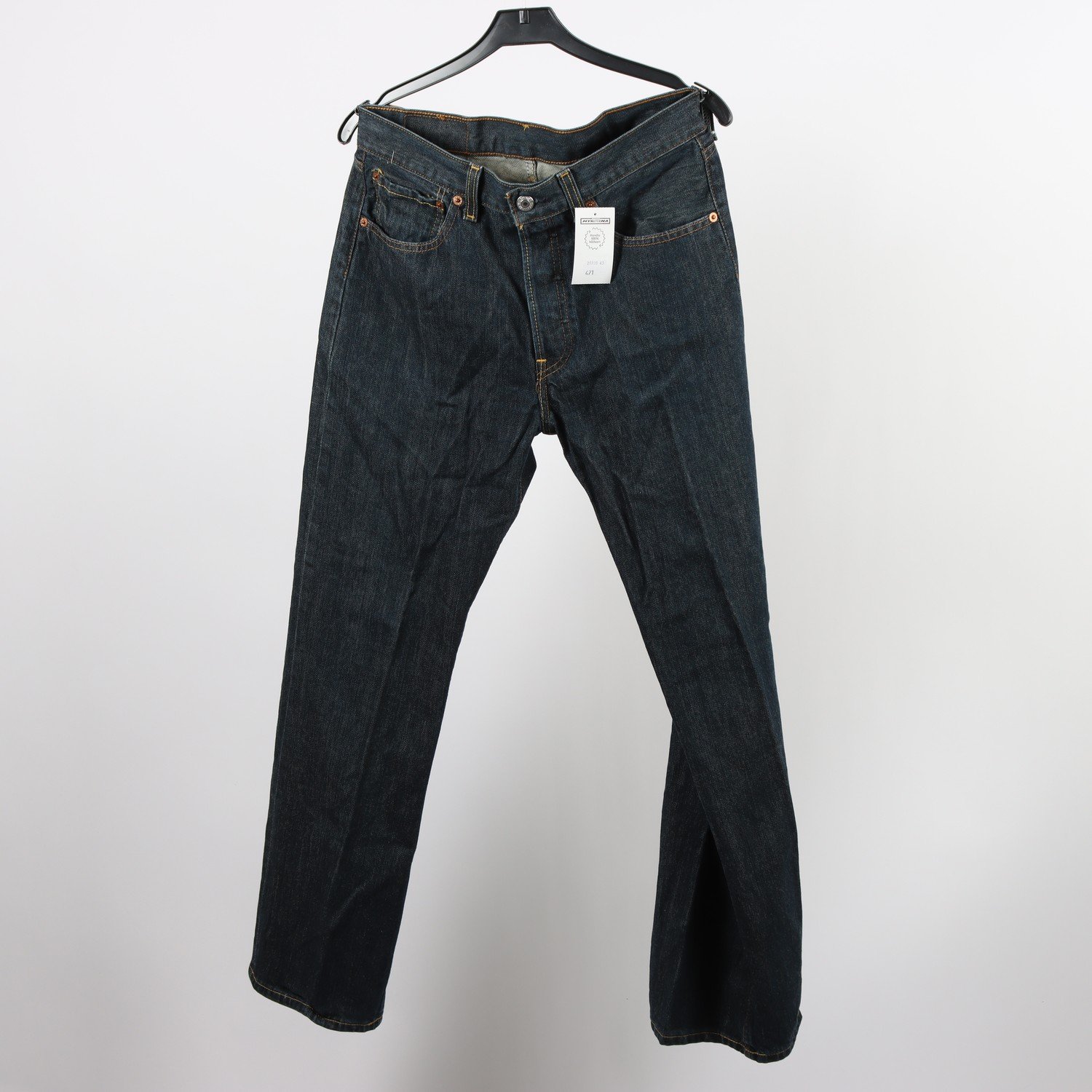 Jeans, Levi Strauss 6 Co, 501, rådenim, stl. W31 L30