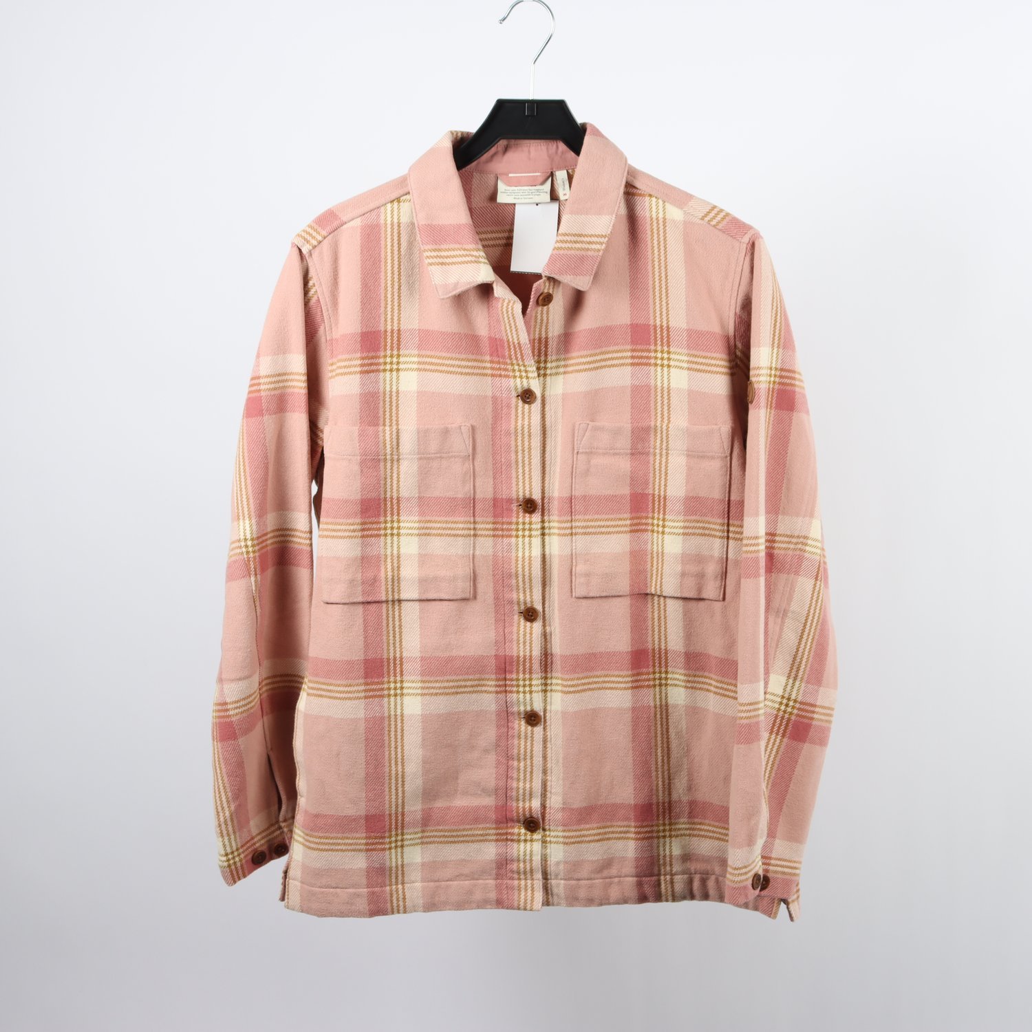 Flannelskjorta, ”Singi Flanel Overshirt”, rutig, slt. M
