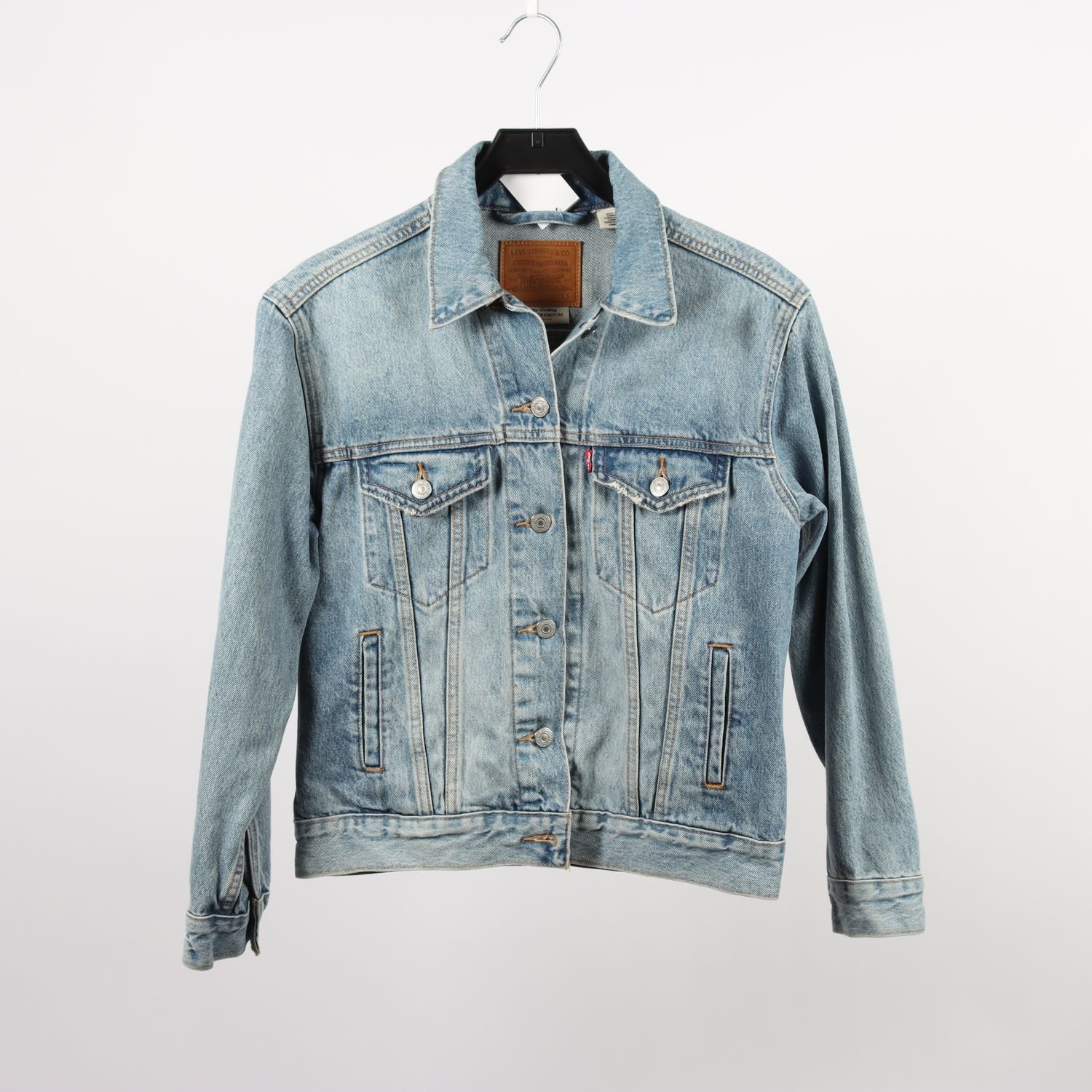 Jensjacka, Levi Strauss & Co, ljusblå, stl. XS