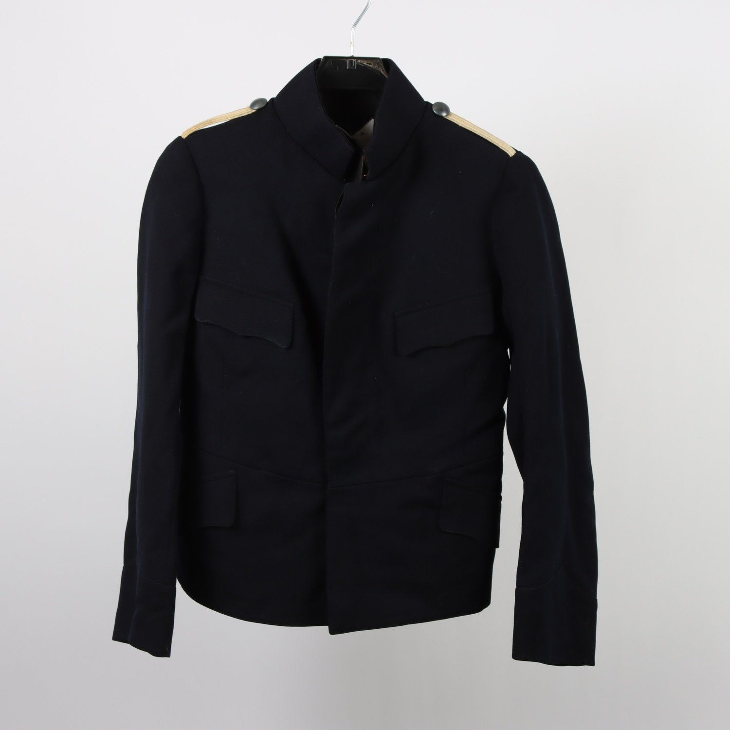Uniformsjacka, vintage, blå, stl. ca S