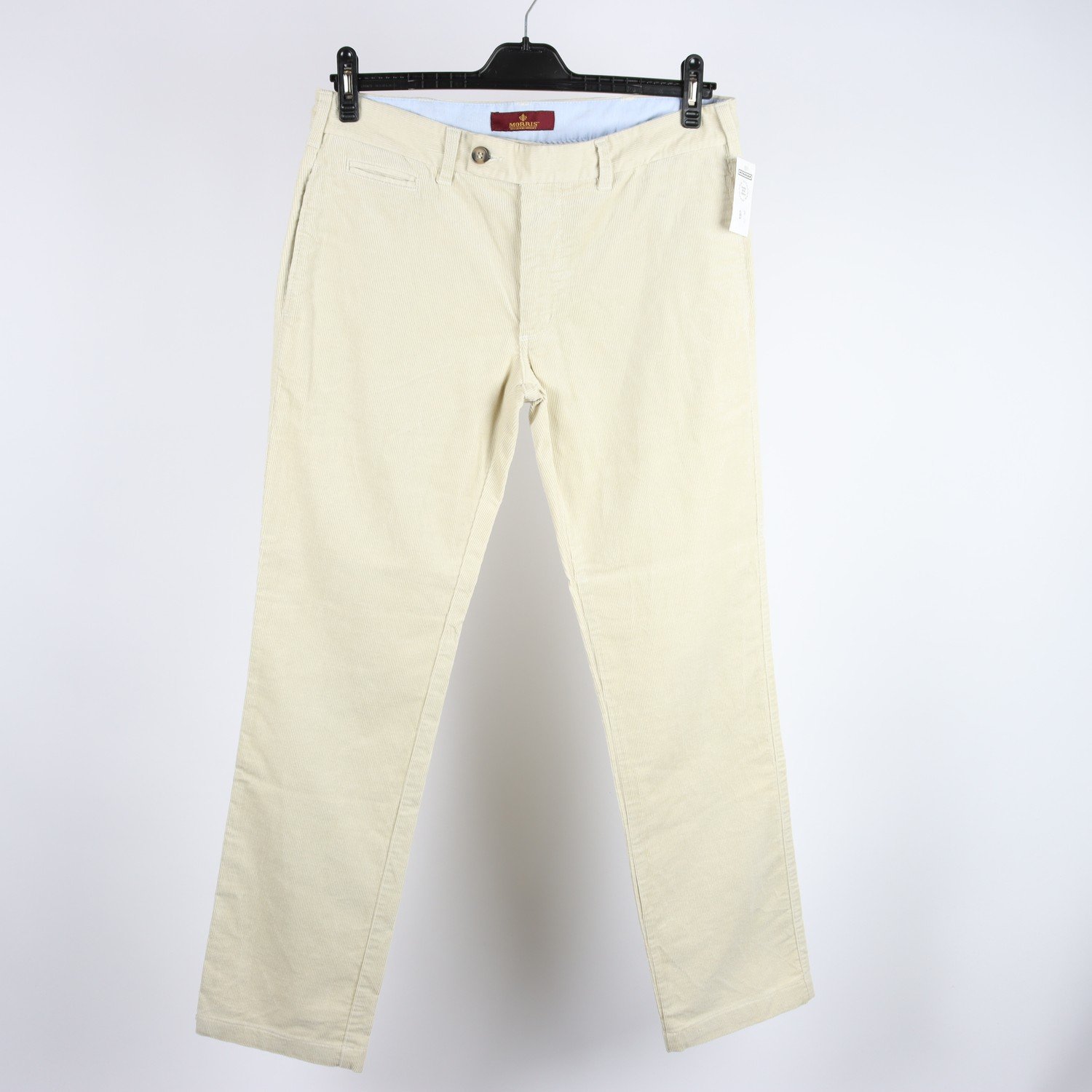 Byxor, Morris, beige, manchester, stl. 34/35