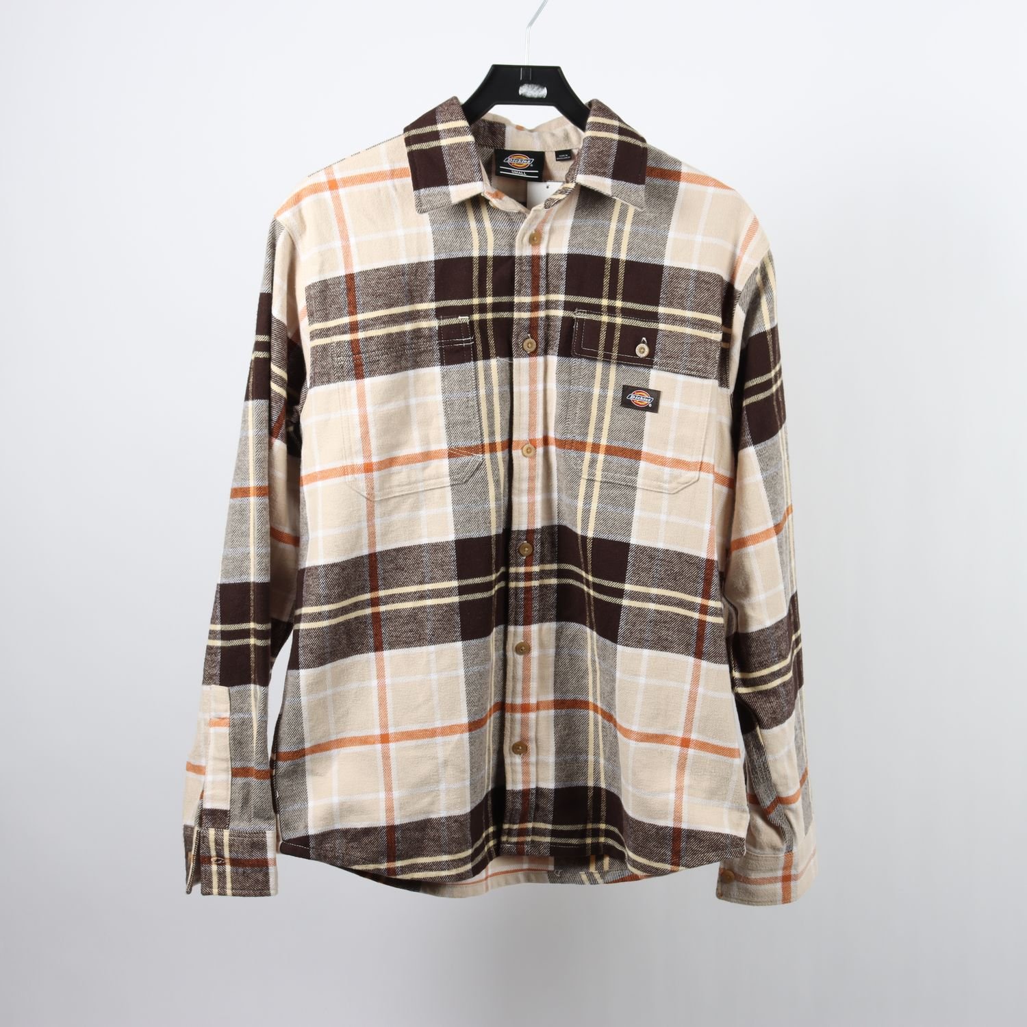 Flanell skjorta, Dickies, rutig, stl. S