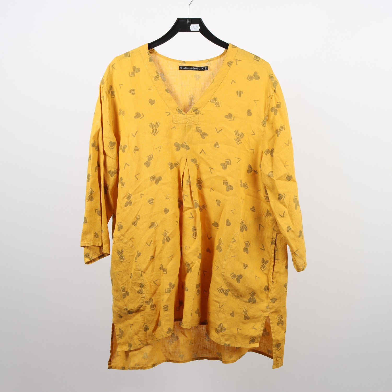 Skjorta, Gudrun Sjödén, 100% lin, stl. XL