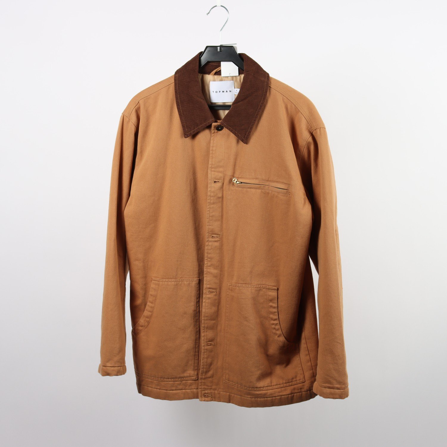 Jacka, topman, brun, stl. M
