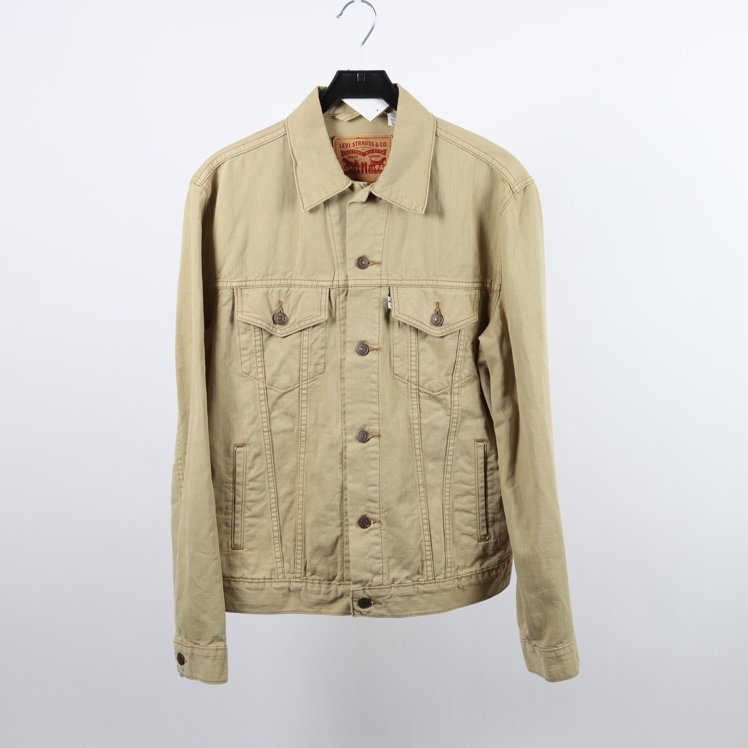 Jeansjacka, Levi Strauss & Co, beige, stl. M