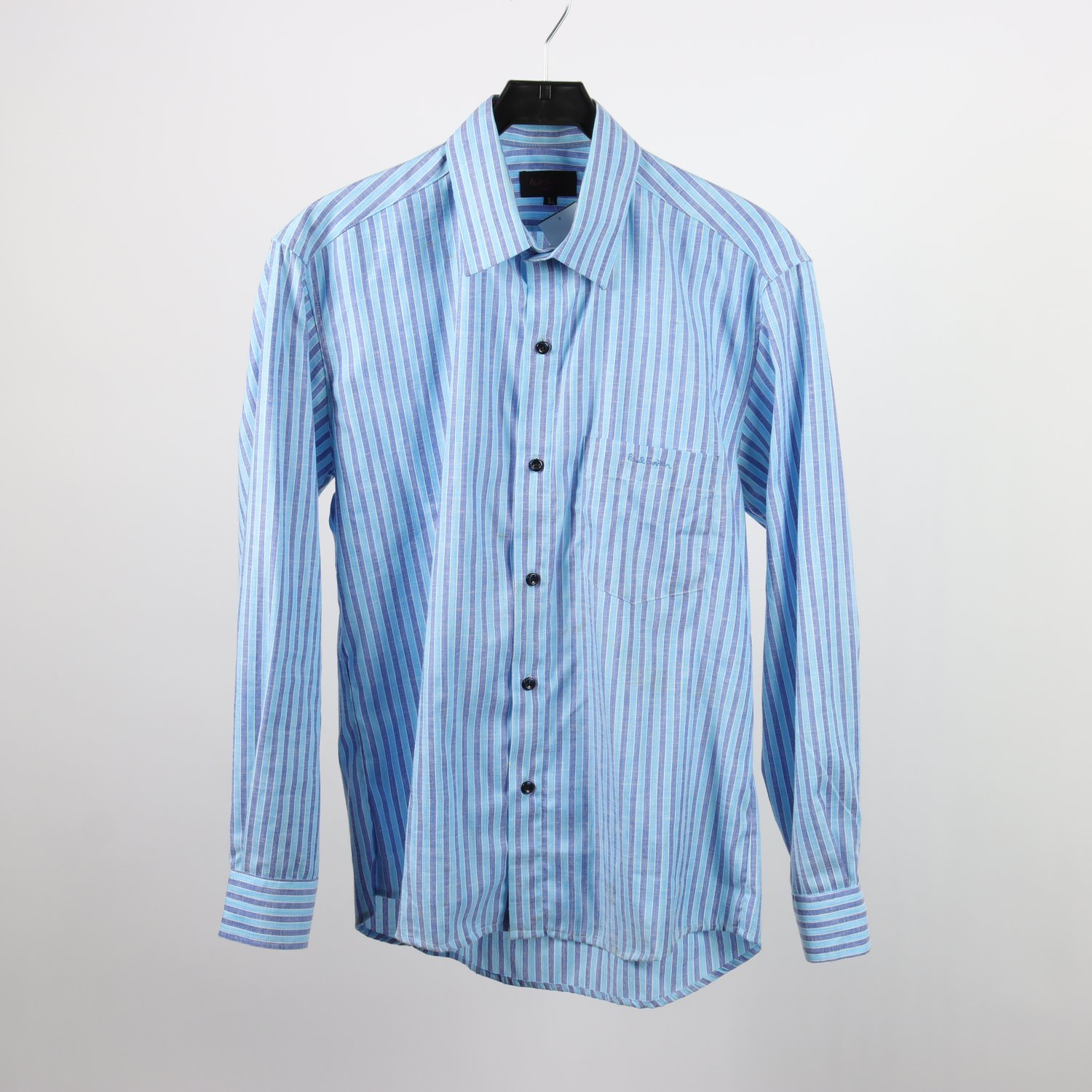 Skjorta, Paul Smith, blå, randig, stl. L