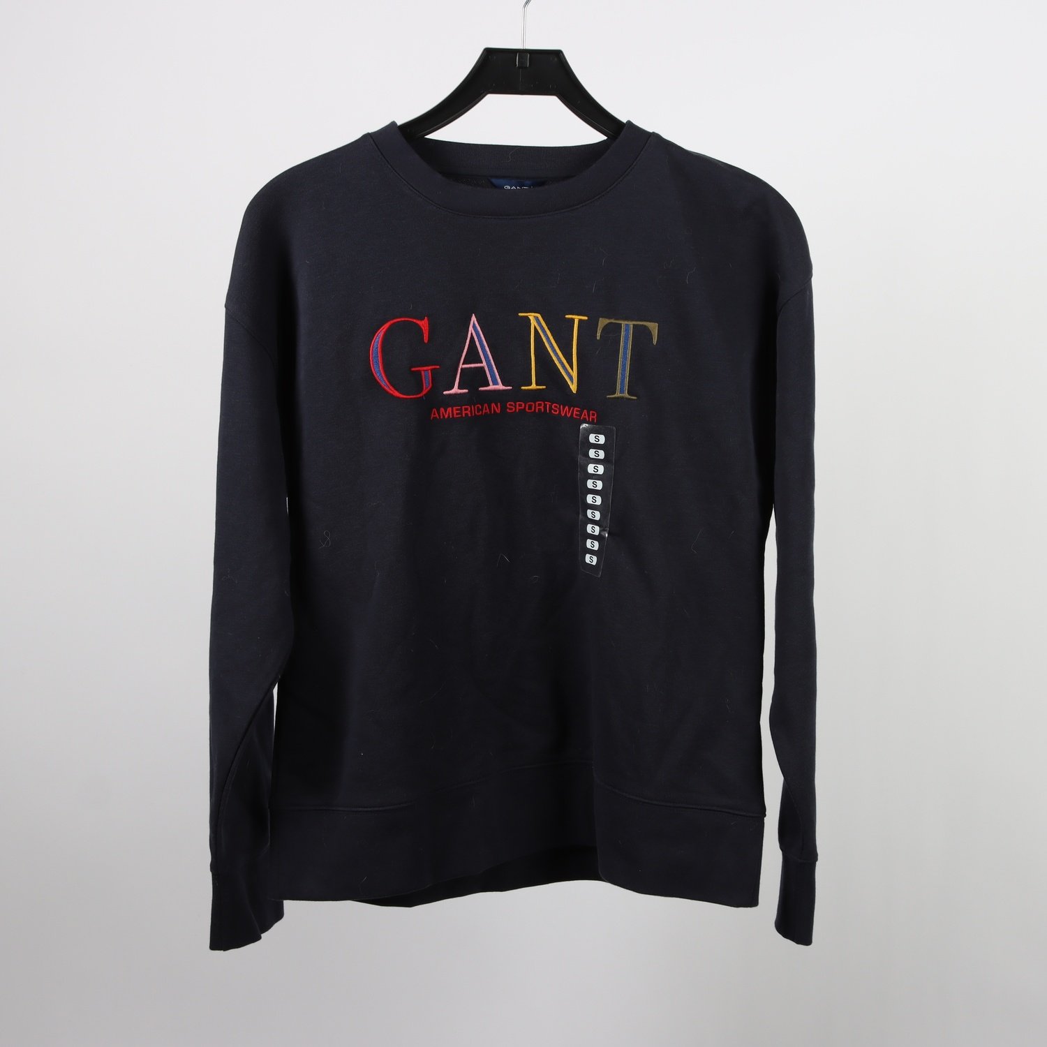 Sweatshirt, Gant, mörkblå, stl. S