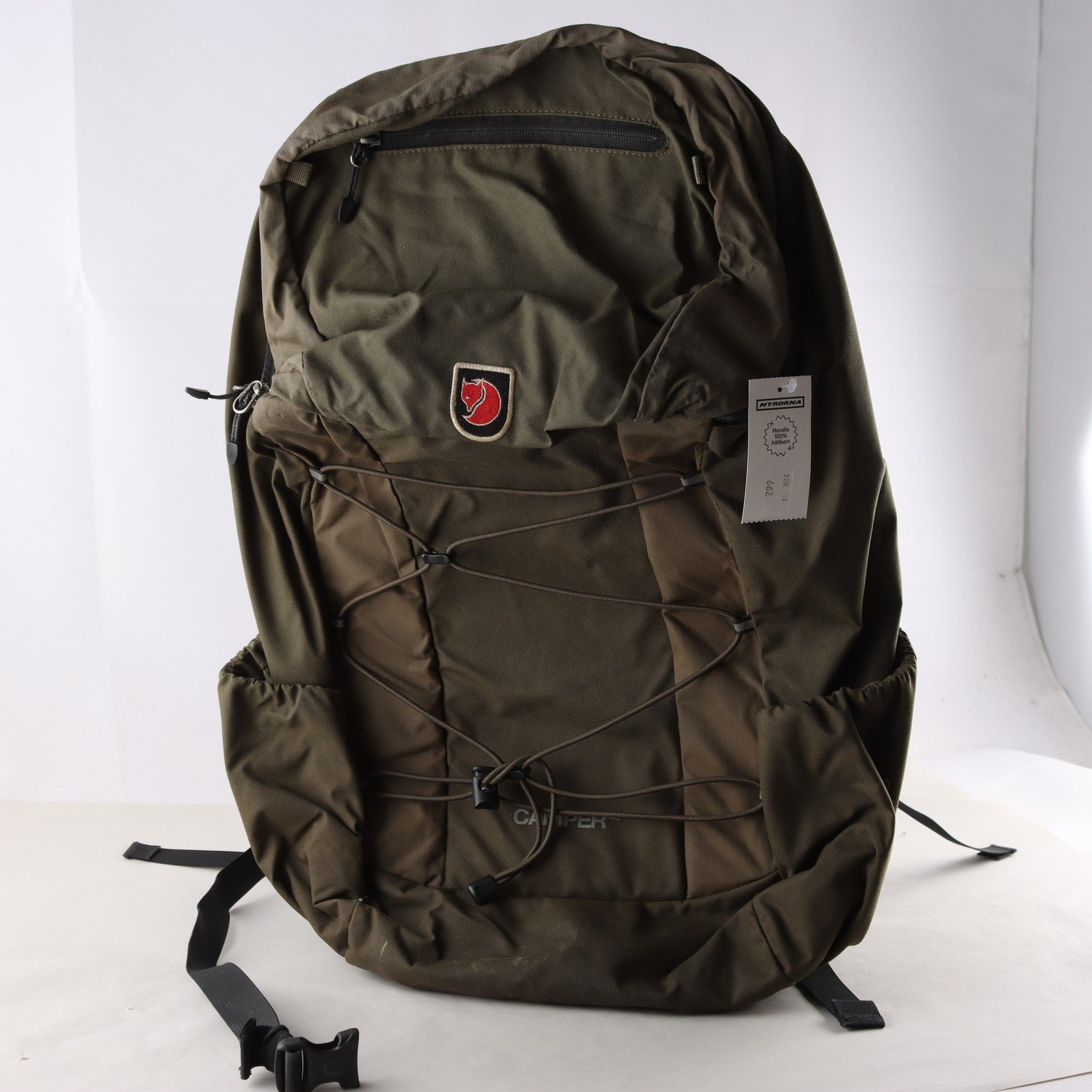 Vandringsryggsäck, Fjällräven, grön, Camper 40