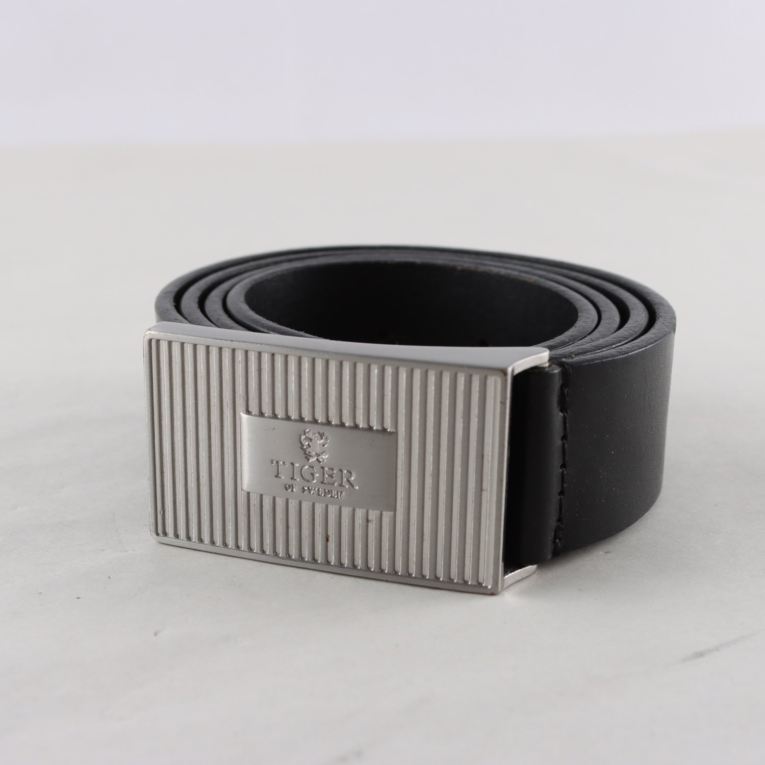 Skärp, Tiger of Sweden, svart, skinn