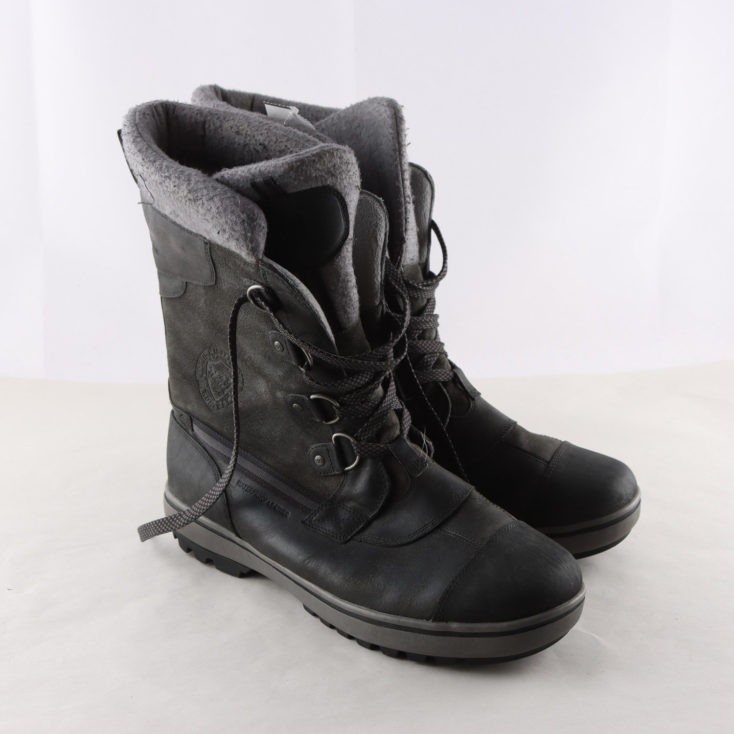 Kängor, Helly Hansen, svart, grå, stl. 46,5