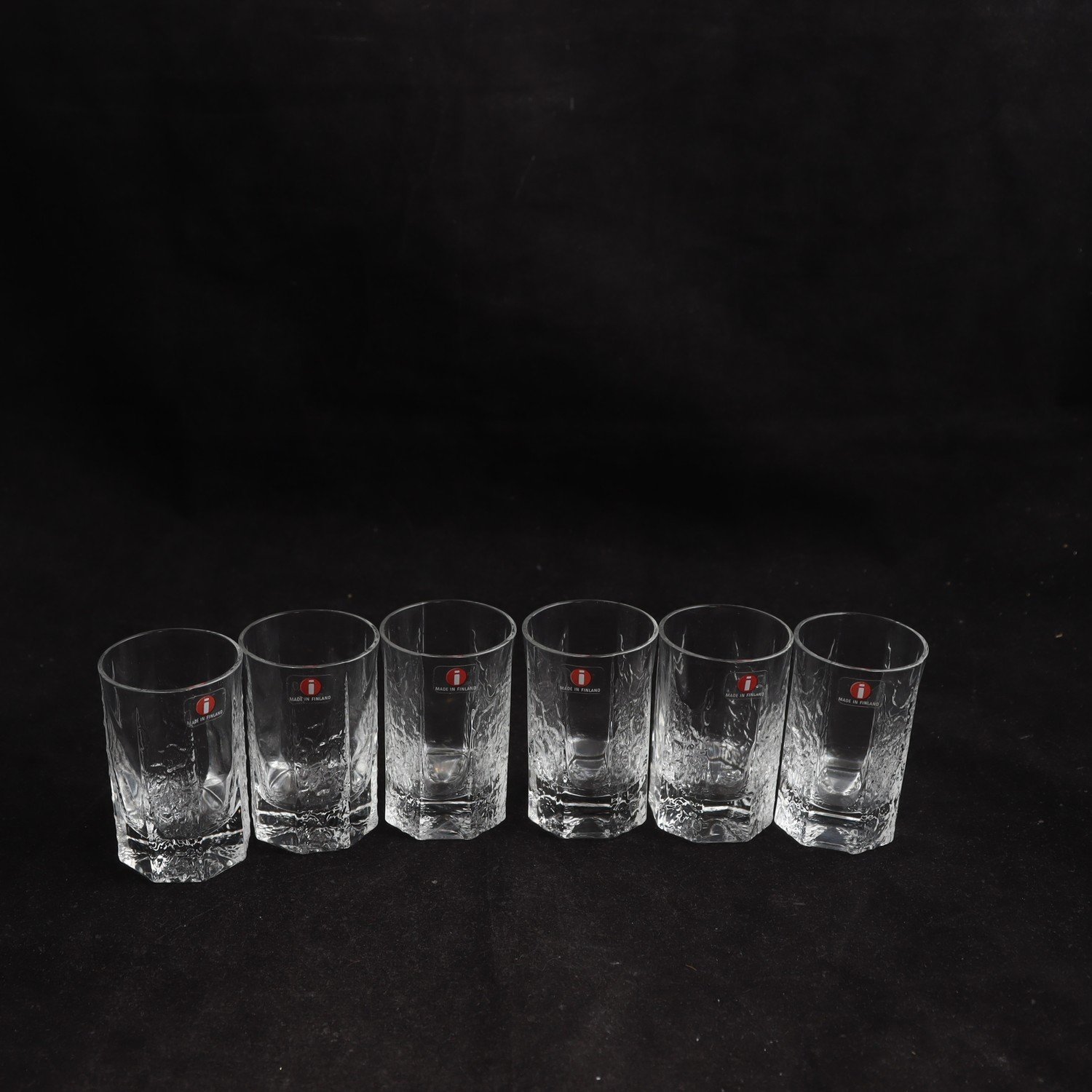 Snapsglas, Kalinka”, Timo Sarpaneva, Iittala, 6 st