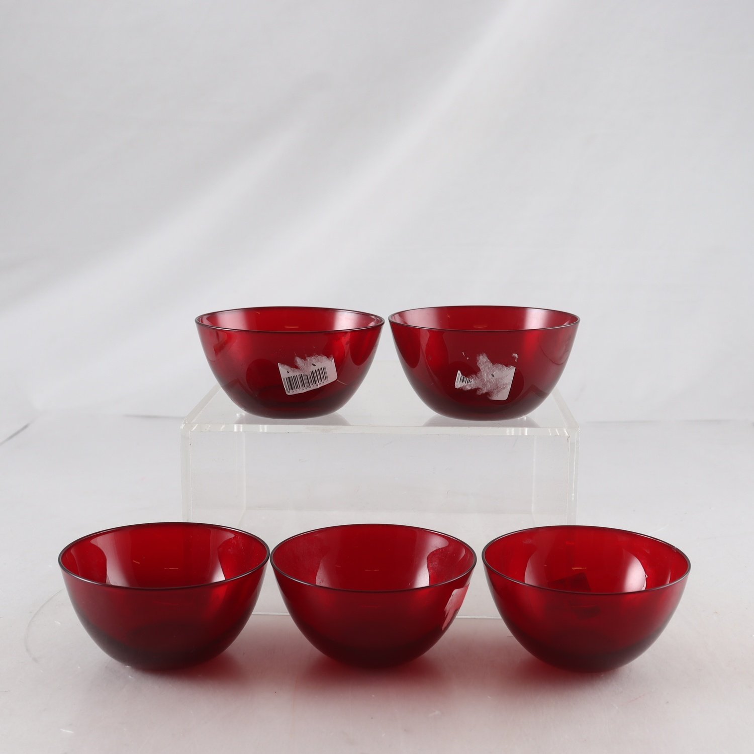 Dessertskålar, glas, Monica Bratt, Reijmyre, 5 st.