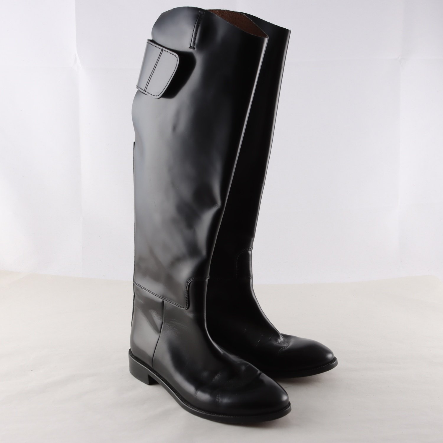 Stövlar, Acne Studios, svart, skinn, stl. 38