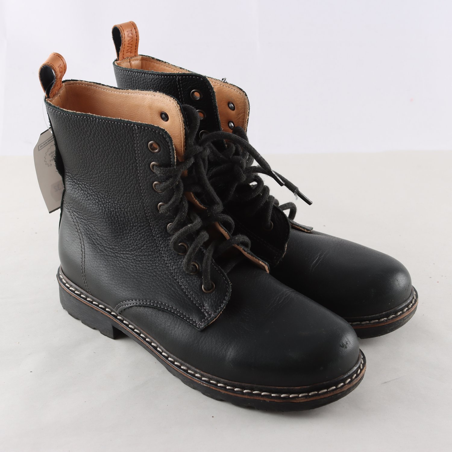 Kängor, Kavat, läder, stl. 39