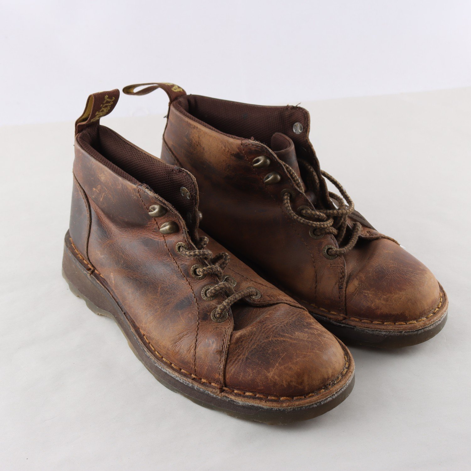 Kängor, Dr Martens, brun, skinn, stl. 39