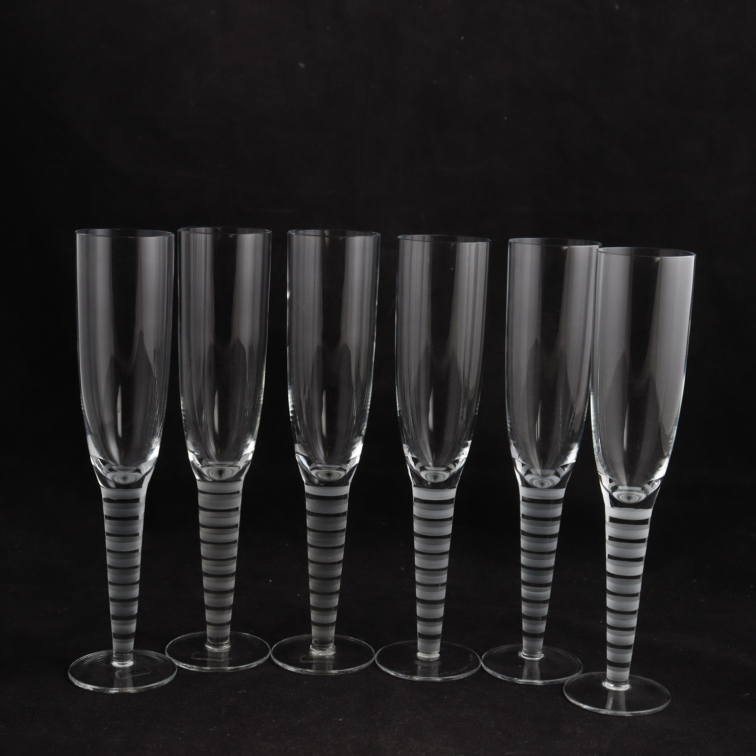 Champagneglas, Select, Liselotte Henriksen, Boda Nova, 6 st. Samfraktas ej.
