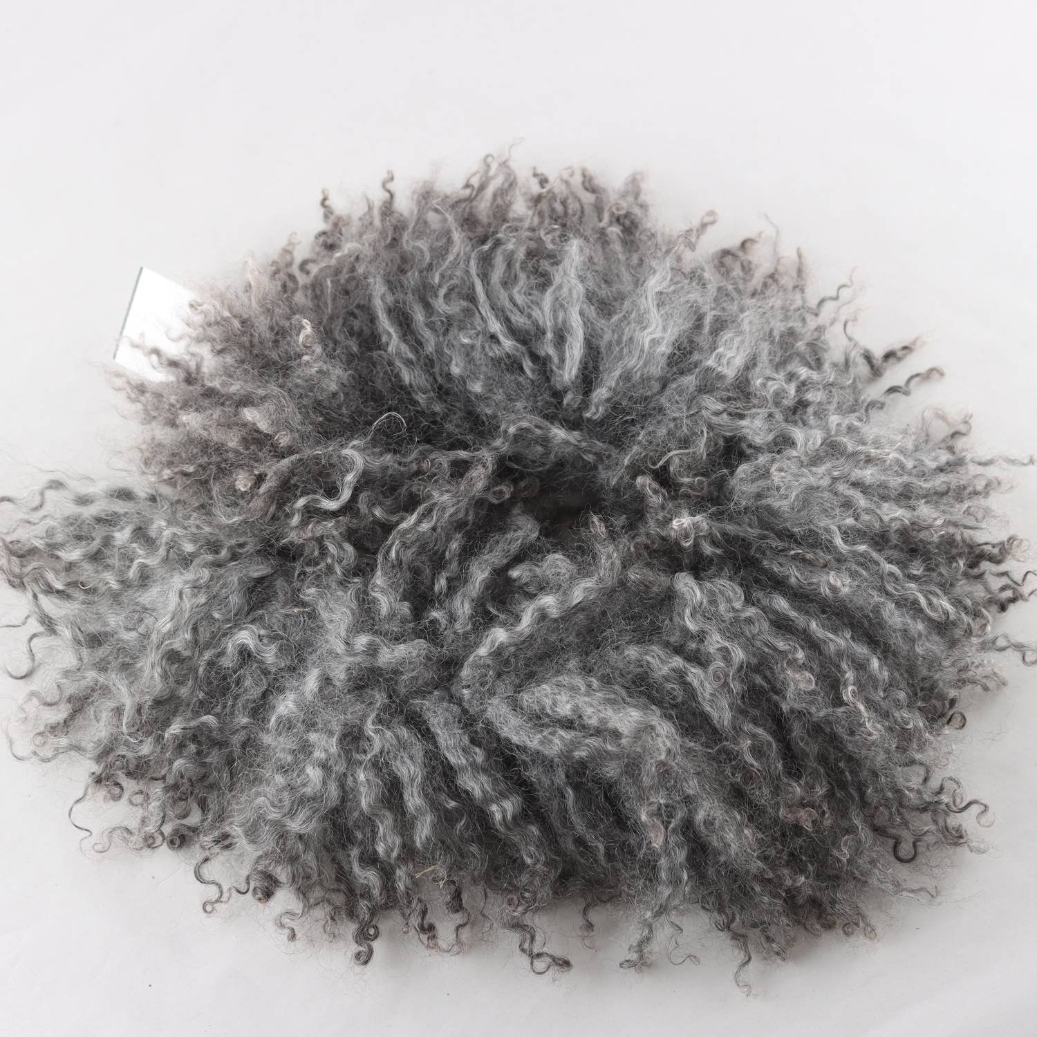 Fuskpolo, Okänd, grå, fårpäls