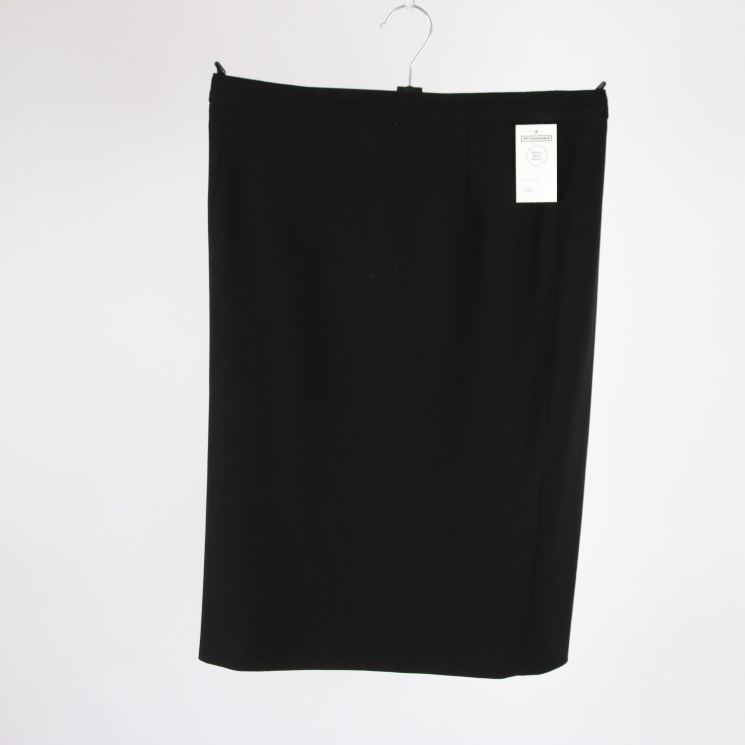 Kjol, Escada, svart, 96% ull, stl. 38