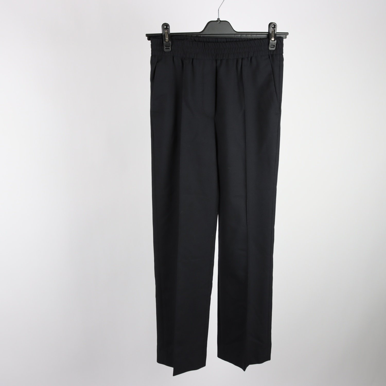 Byxor, Arket, mörkblå, 100% ull, stl. 34