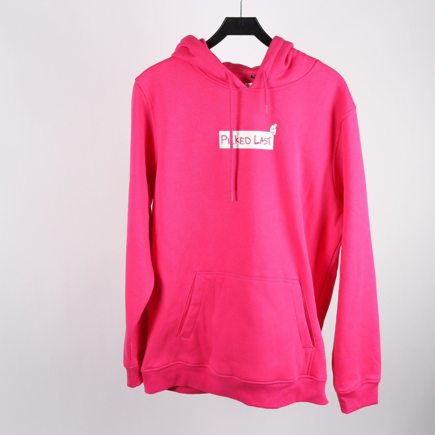 Hoodie, Picked Last, rosa, stl. XXL