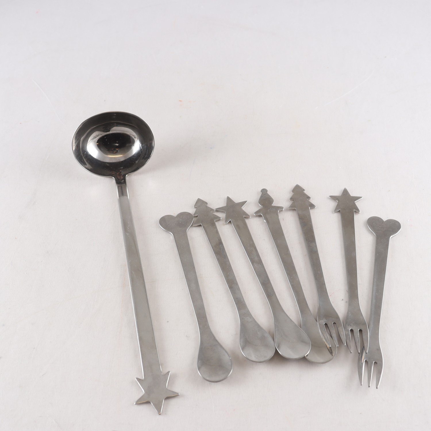 Glöggbestick, rostfritt stål, Boda Nova, 8 st