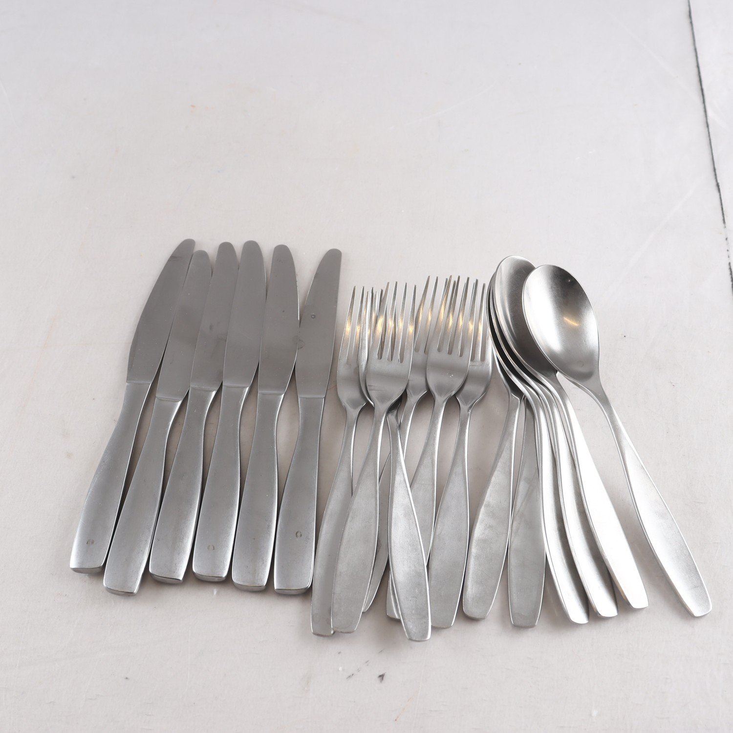 Bestick, rostfritt stål, Boda Nova, 18 st