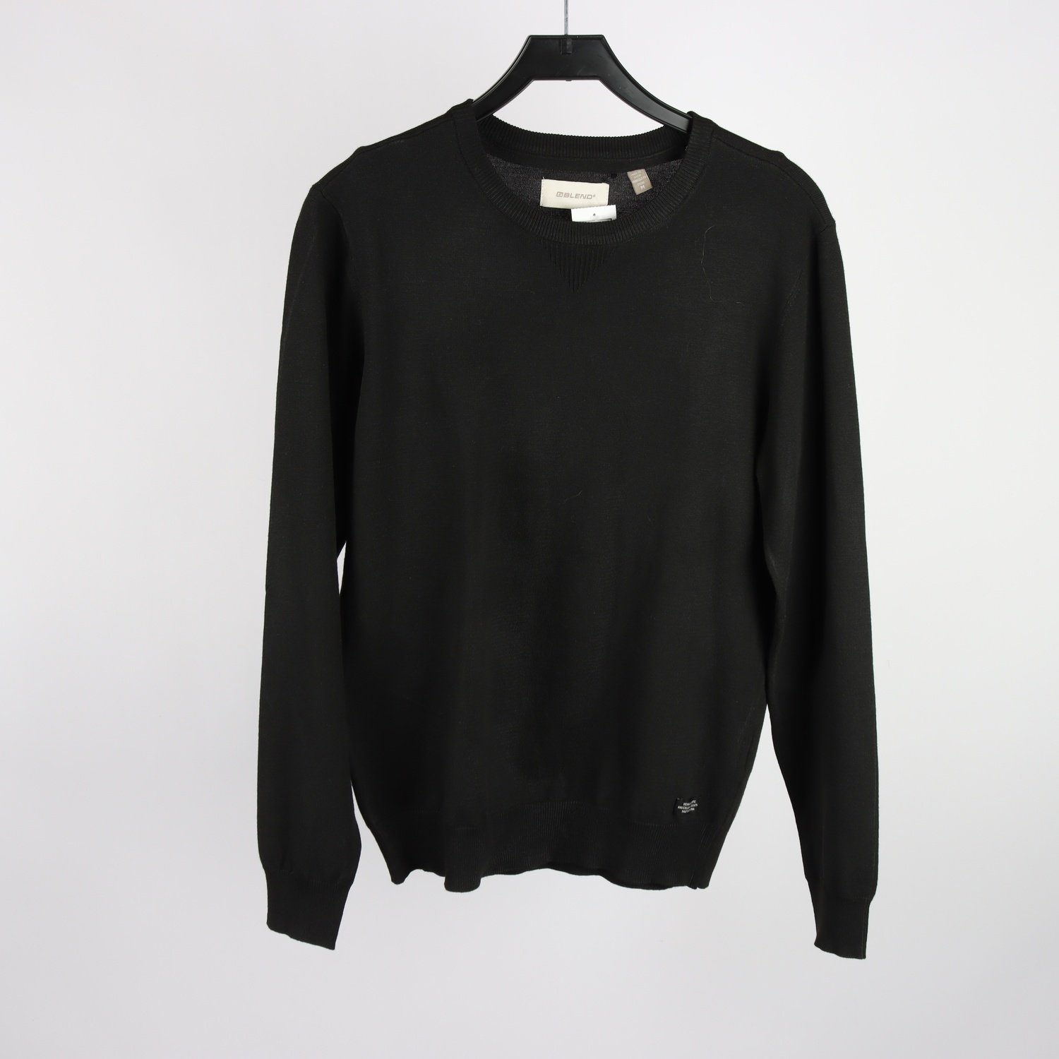 Stickad tröja, Blend, grå, stl. M